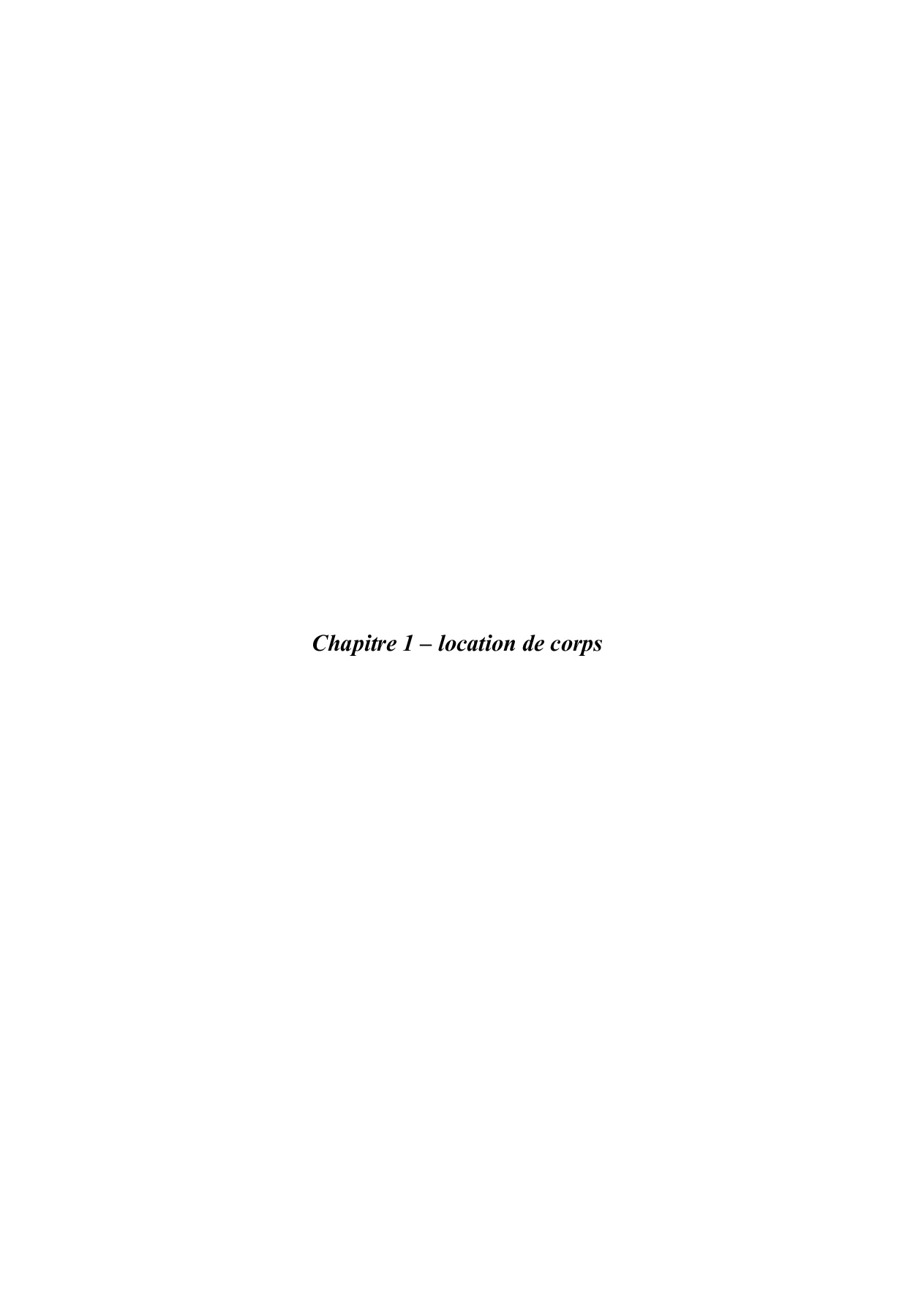 Scientia Location de corps 第6页
