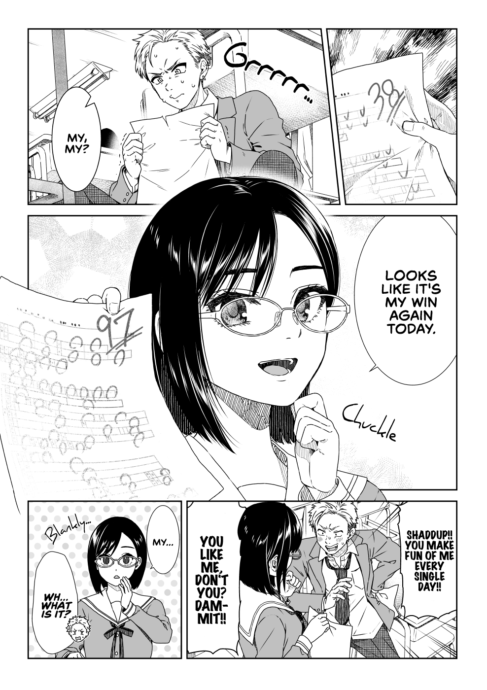 Straightforward Girl 第1页