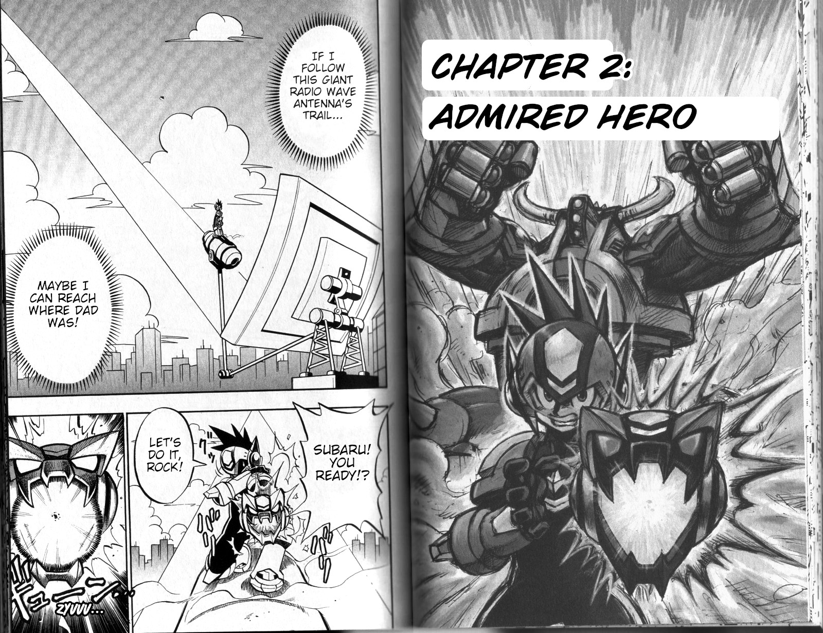 Mega Man Star Force Admired Hero 第1页