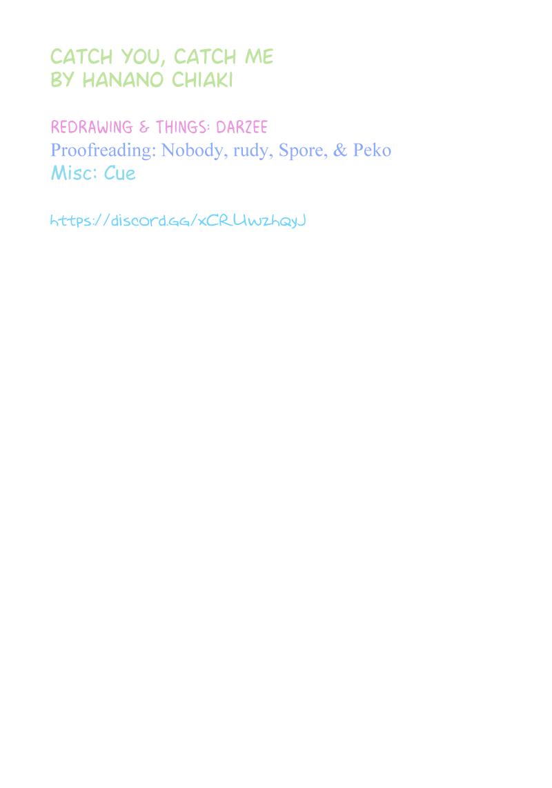 Catch You Catch Me Oneshot 第32页