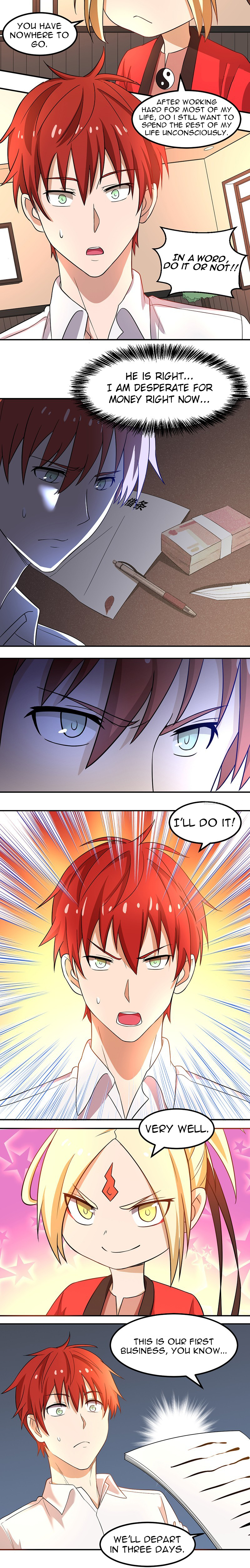 Against The Heaven's Destiny Ch. 2 第4页