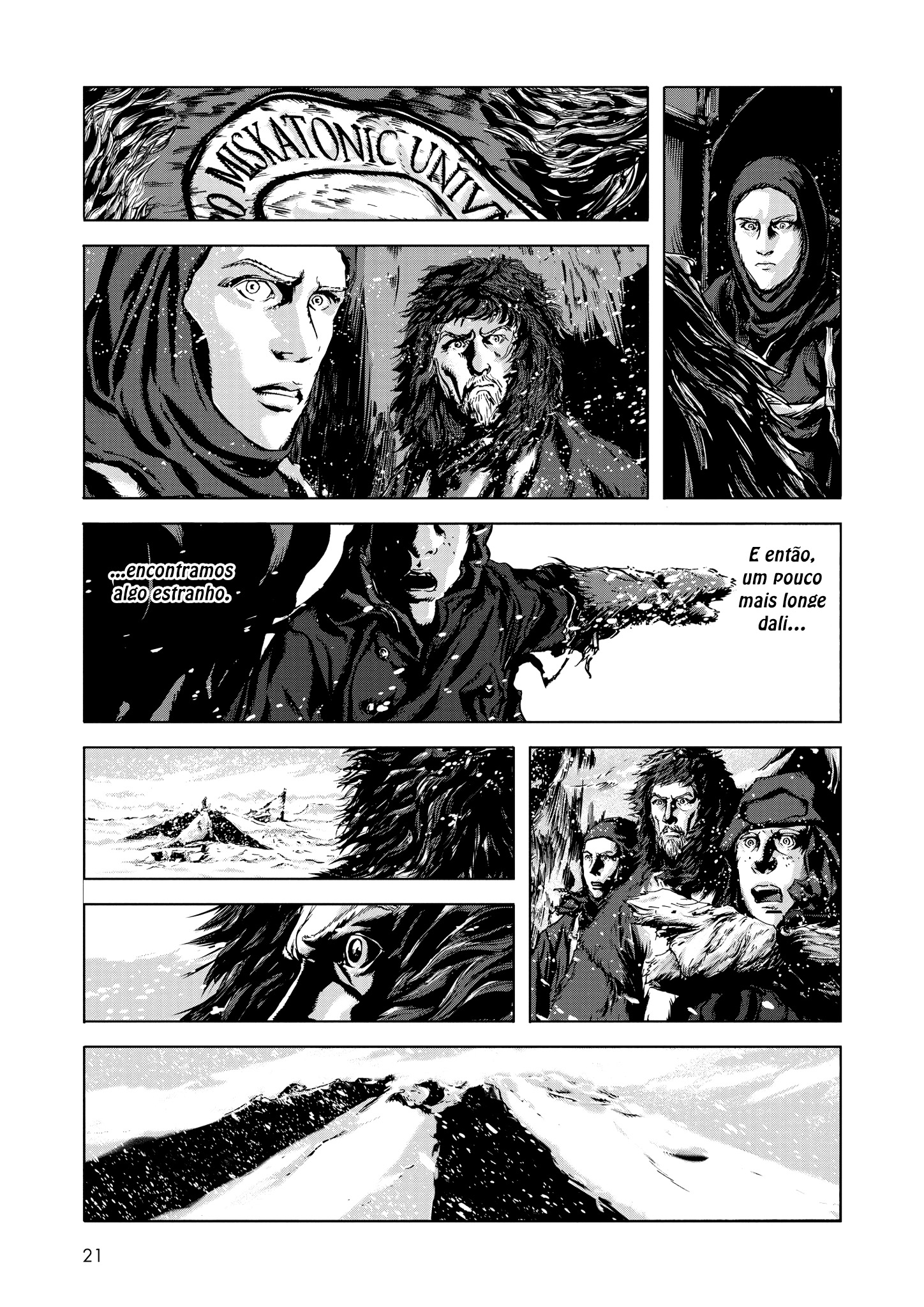H.P. Lovecraft's At the Mountains of Madness Depois da tempestade 第21页