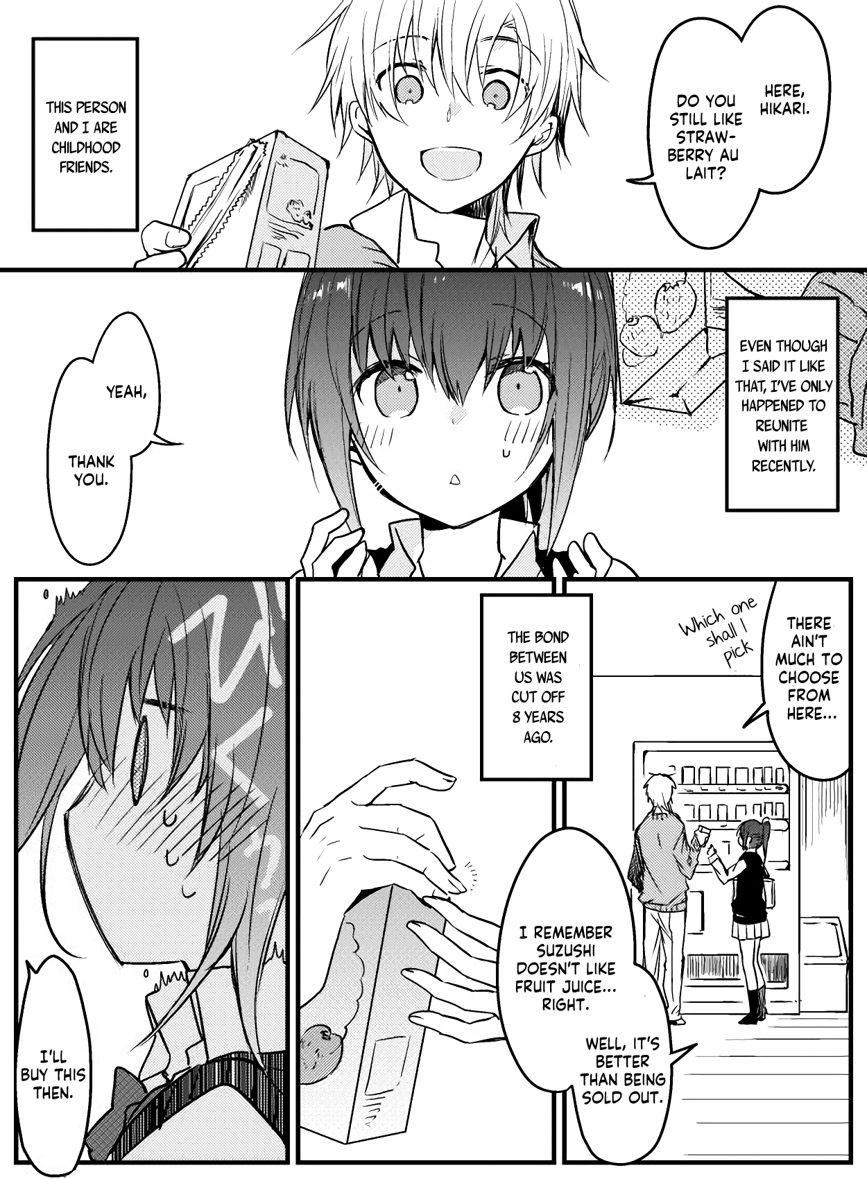 Osananajimi ni Modoritai Bokura 第1页