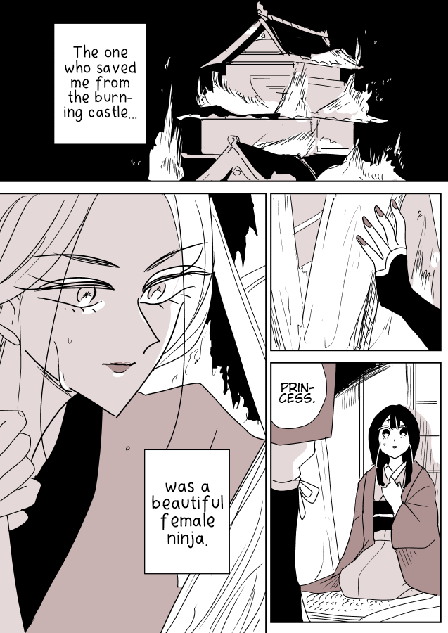 Ninja Woman and Princess 第1页
