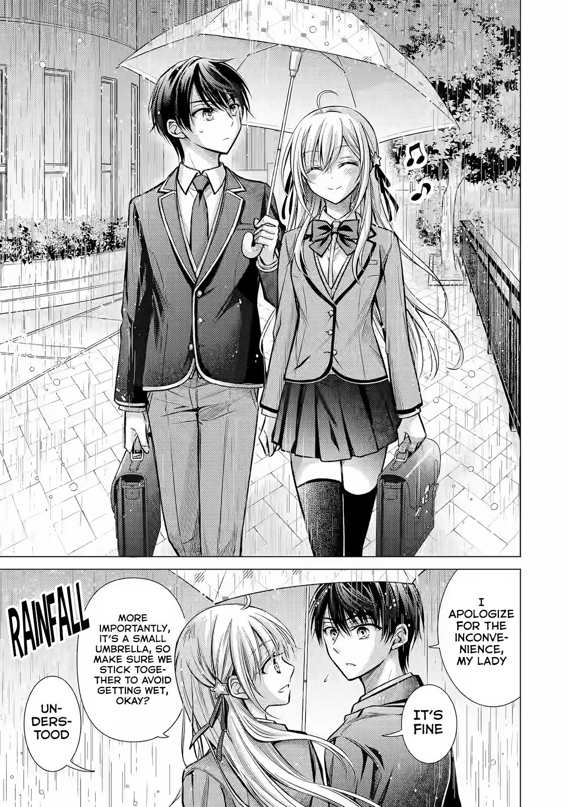 Ore ga Kokuhaku Sarete Kara, Ojou no Yousu ga Okashii Vol. 1 Ch. 1.2 第9页