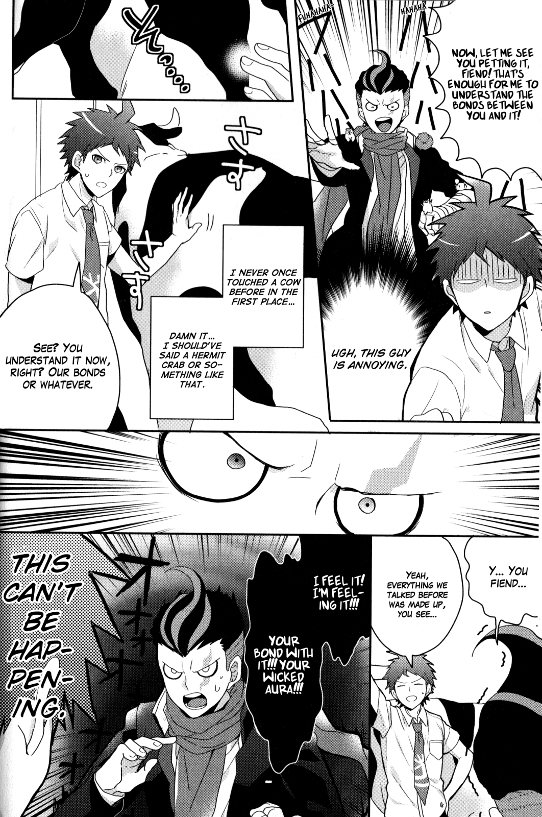 Super Danganronpa 2: Goodbye Despair Academy Comic Anthology Me and Tanaka's DARK School Trip by Mizu Morino 第4页