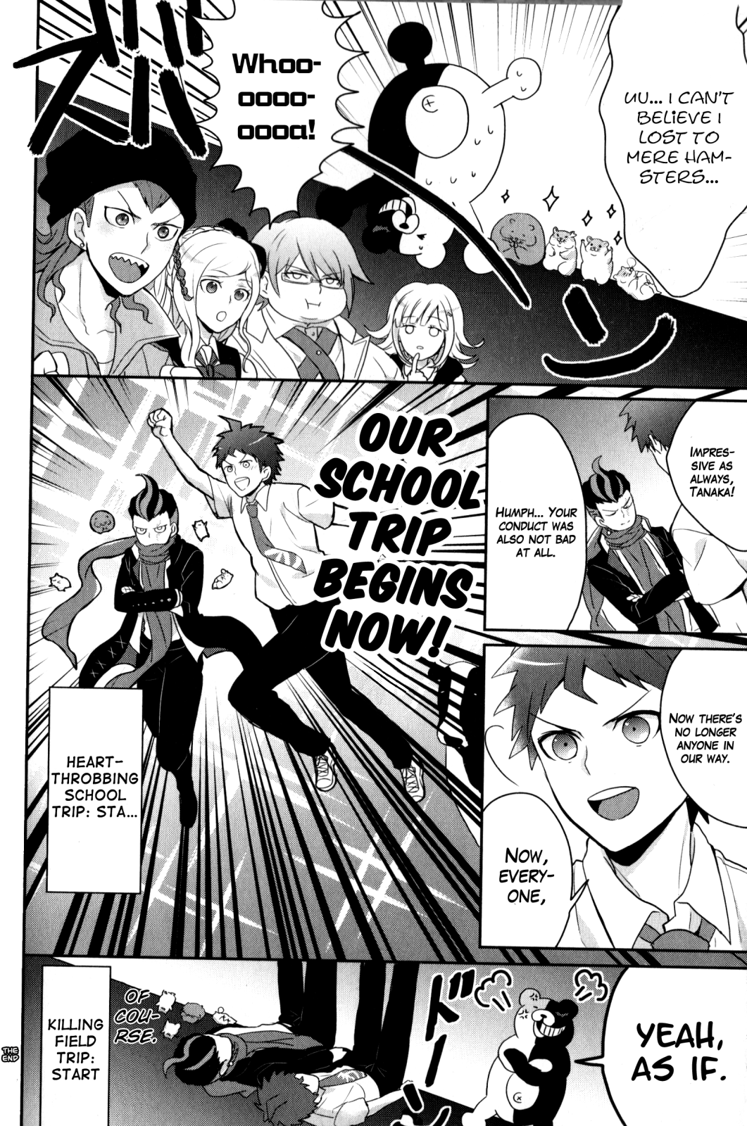 Super Danganronpa 2: Goodbye Despair Academy Comic Anthology Me and Tanaka's DARK School Trip by Mizu Morino 第10页
