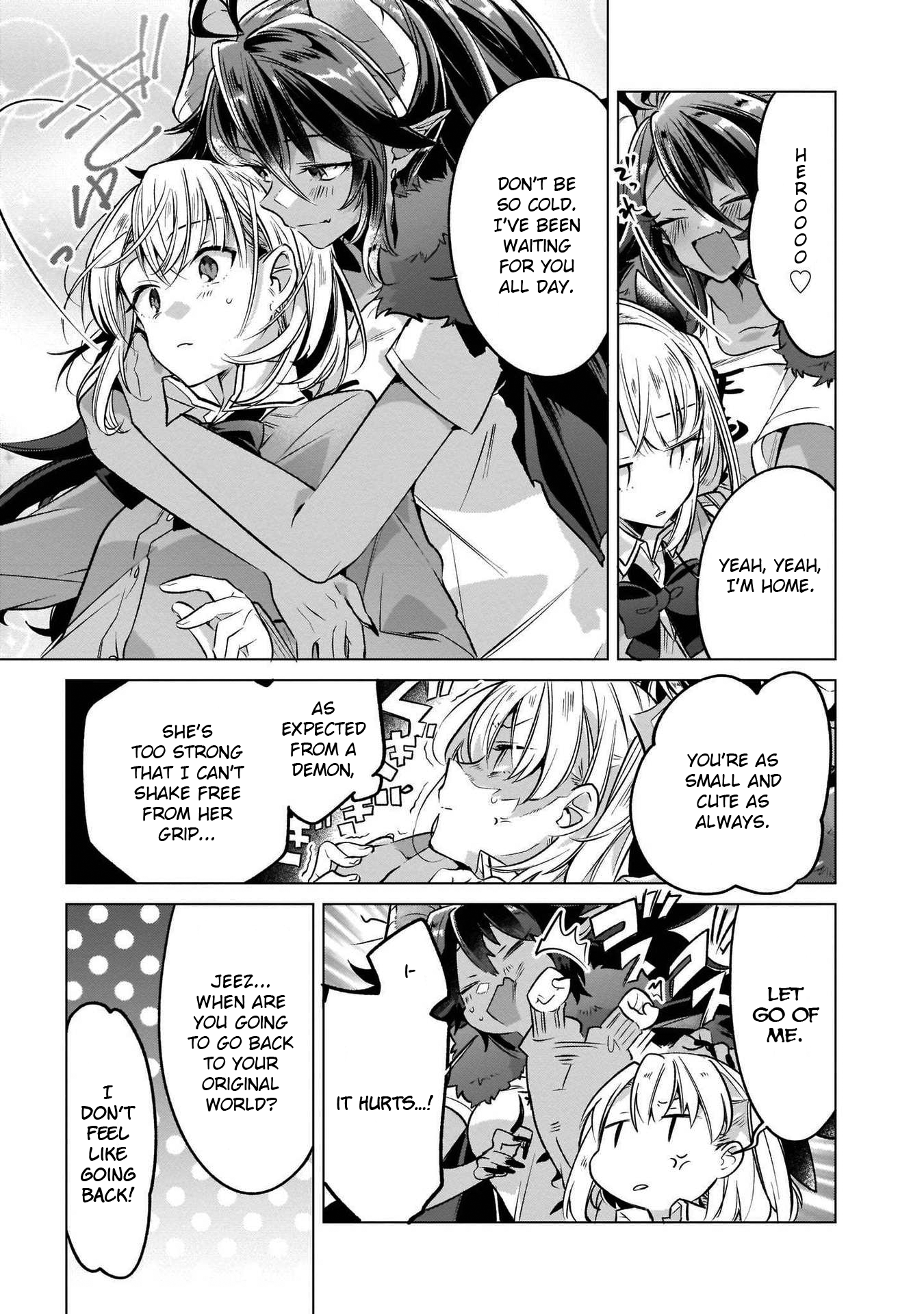 Cinnamon: Jingai x Ningen Yuri Anthology Freeloading Demon Lord (Takashima Eku) 第3页