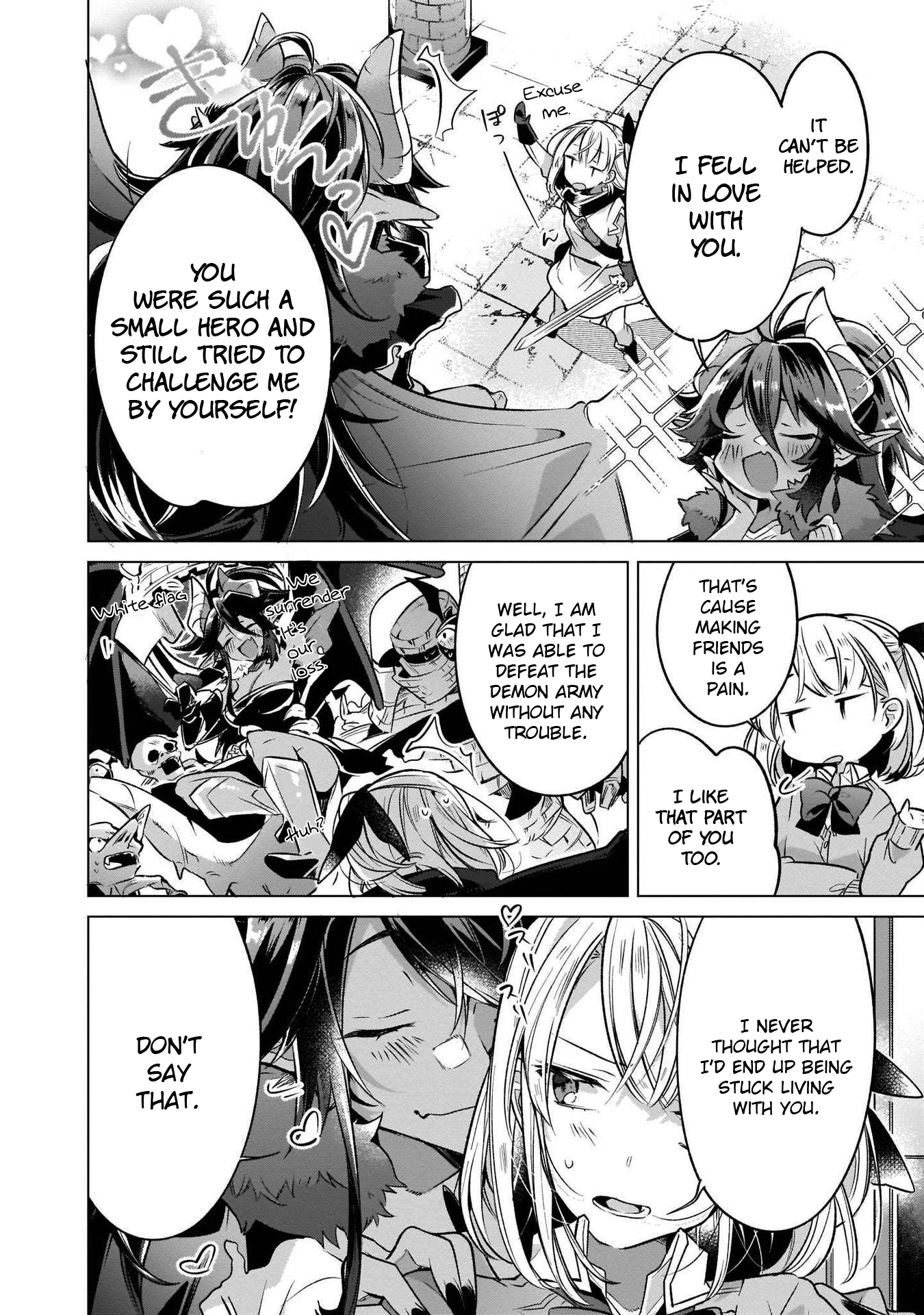 Cinnamon: Jingai x Ningen Yuri Anthology Freeloading Demon Lord (Takashima Eku) 第4页