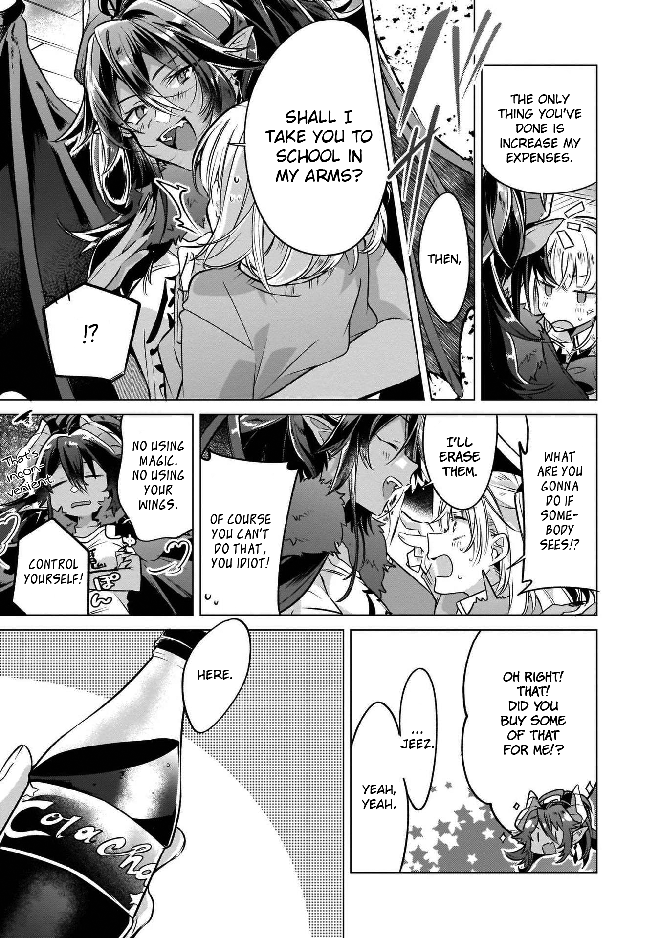 Cinnamon: Jingai x Ningen Yuri Anthology Freeloading Demon Lord (Takashima Eku) 第5页