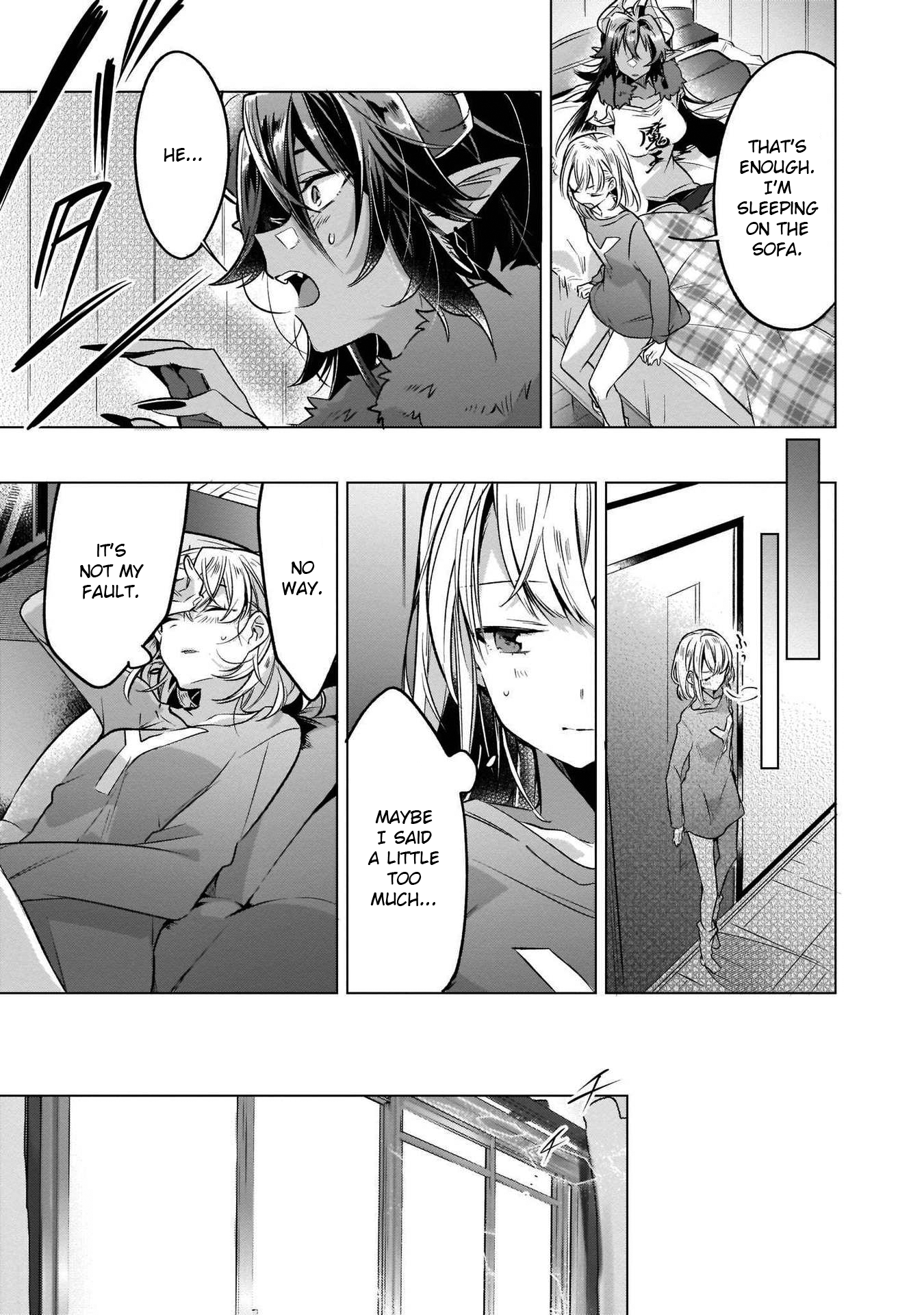 Cinnamon: Jingai x Ningen Yuri Anthology Freeloading Demon Lord (Takashima Eku) 第9页