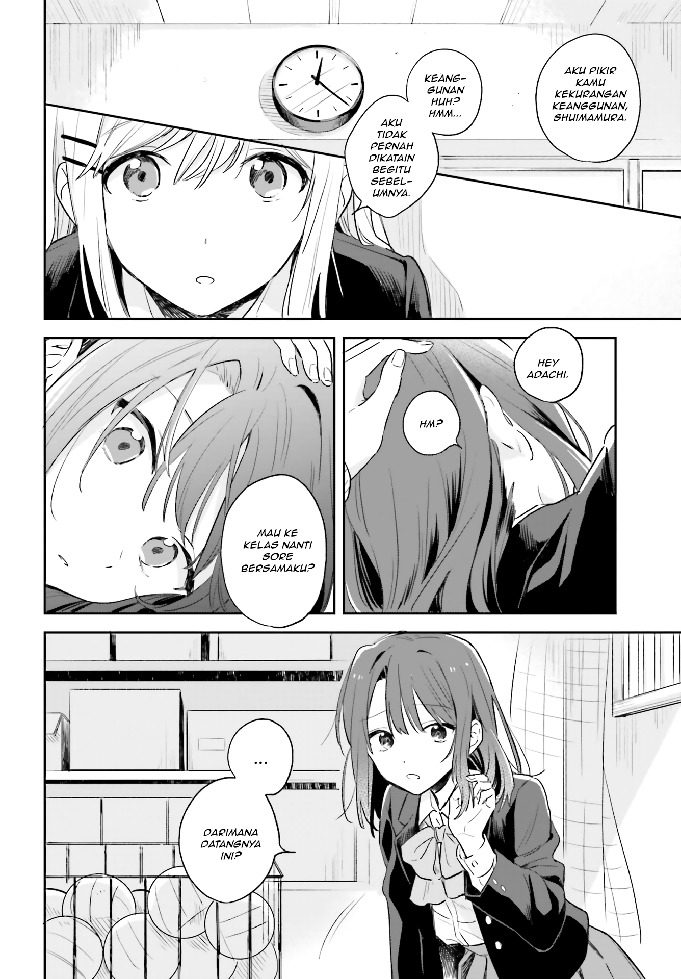 Adachi to Shimamura Tempat persembunyian kita berdua 第8页