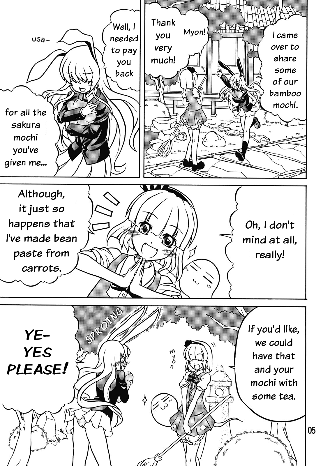 Touhou - Koi Usagi (Doujinshi) 第6页