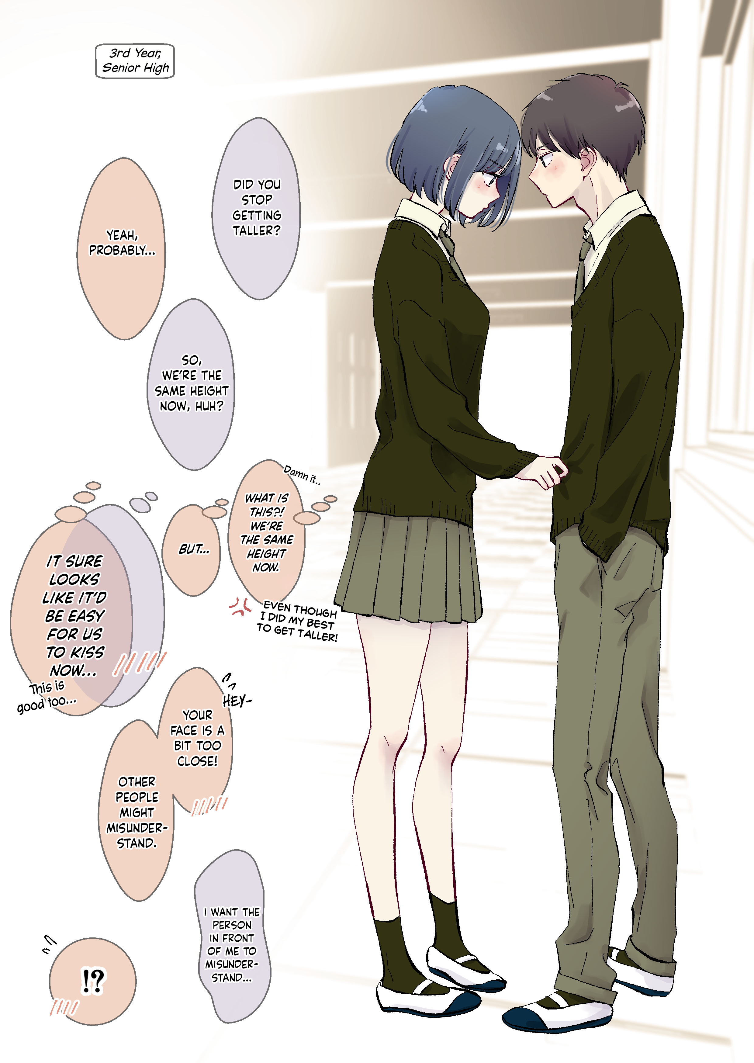 3-Gumi no Osananajimi Childhood Friends Conscious of a Height Difference 第4页