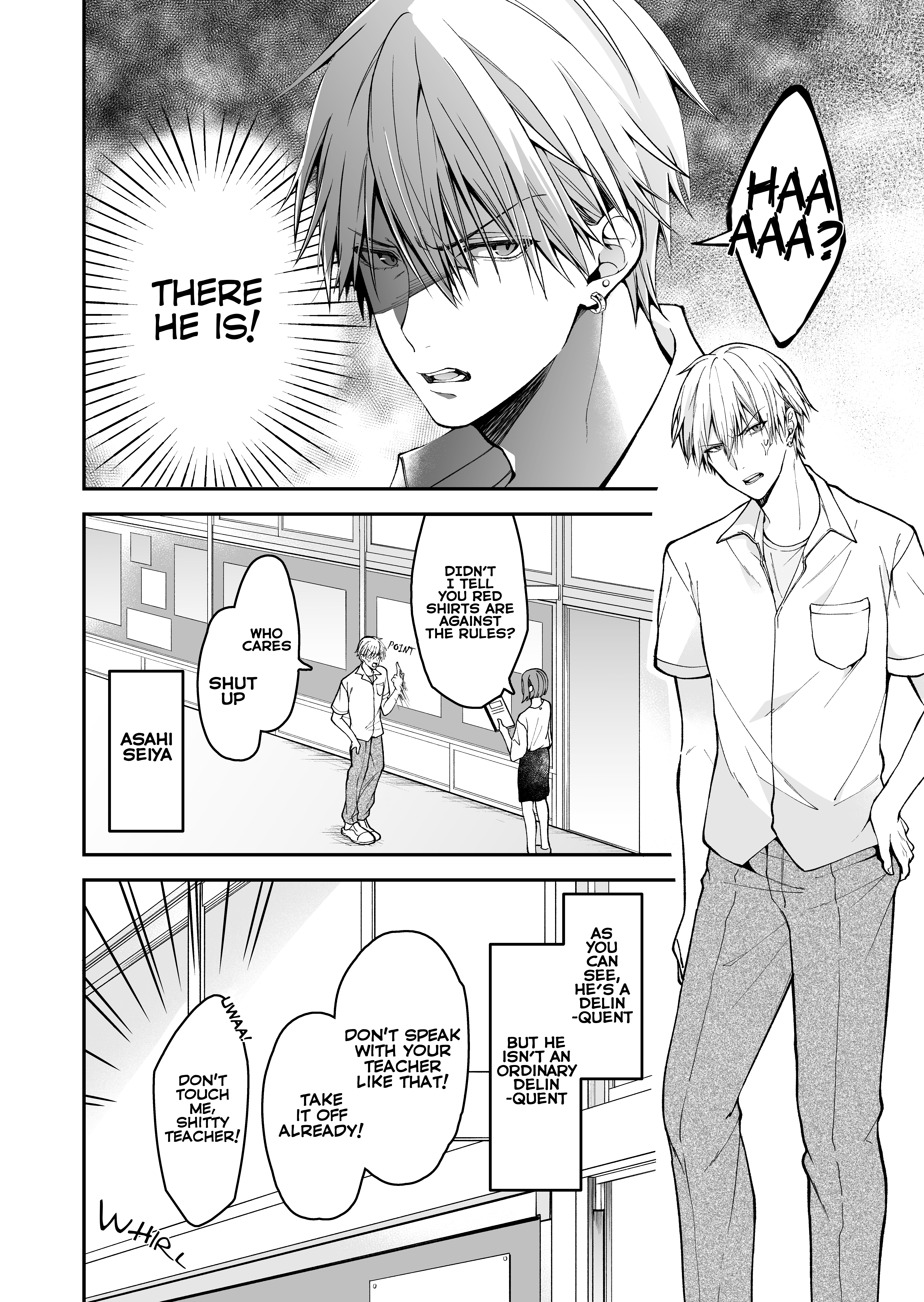 Asahi-kun is Bad At Being a Delinquent 第2页