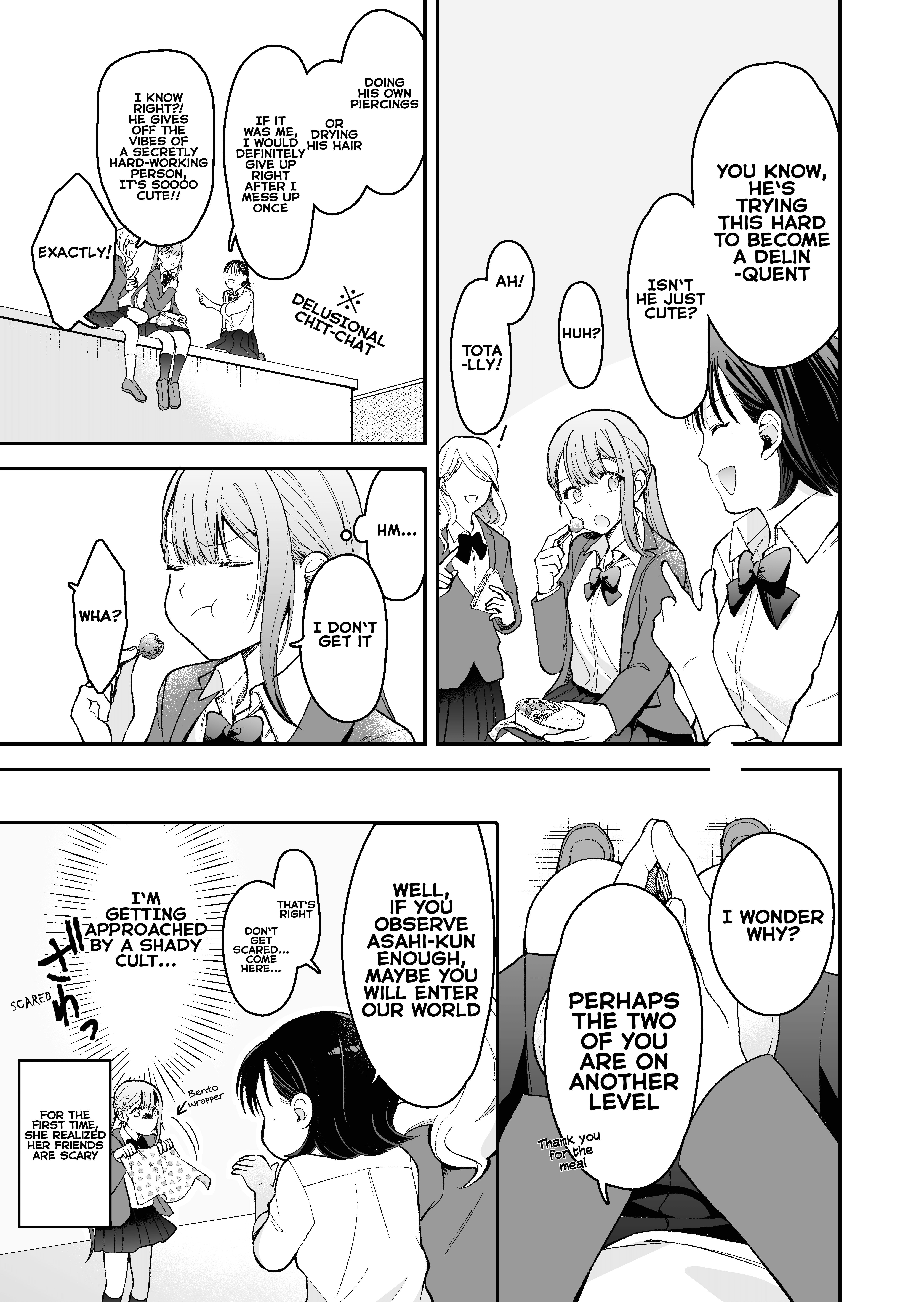 Asahi-kun is Bad At Being a Delinquent Oneshot 第11页
