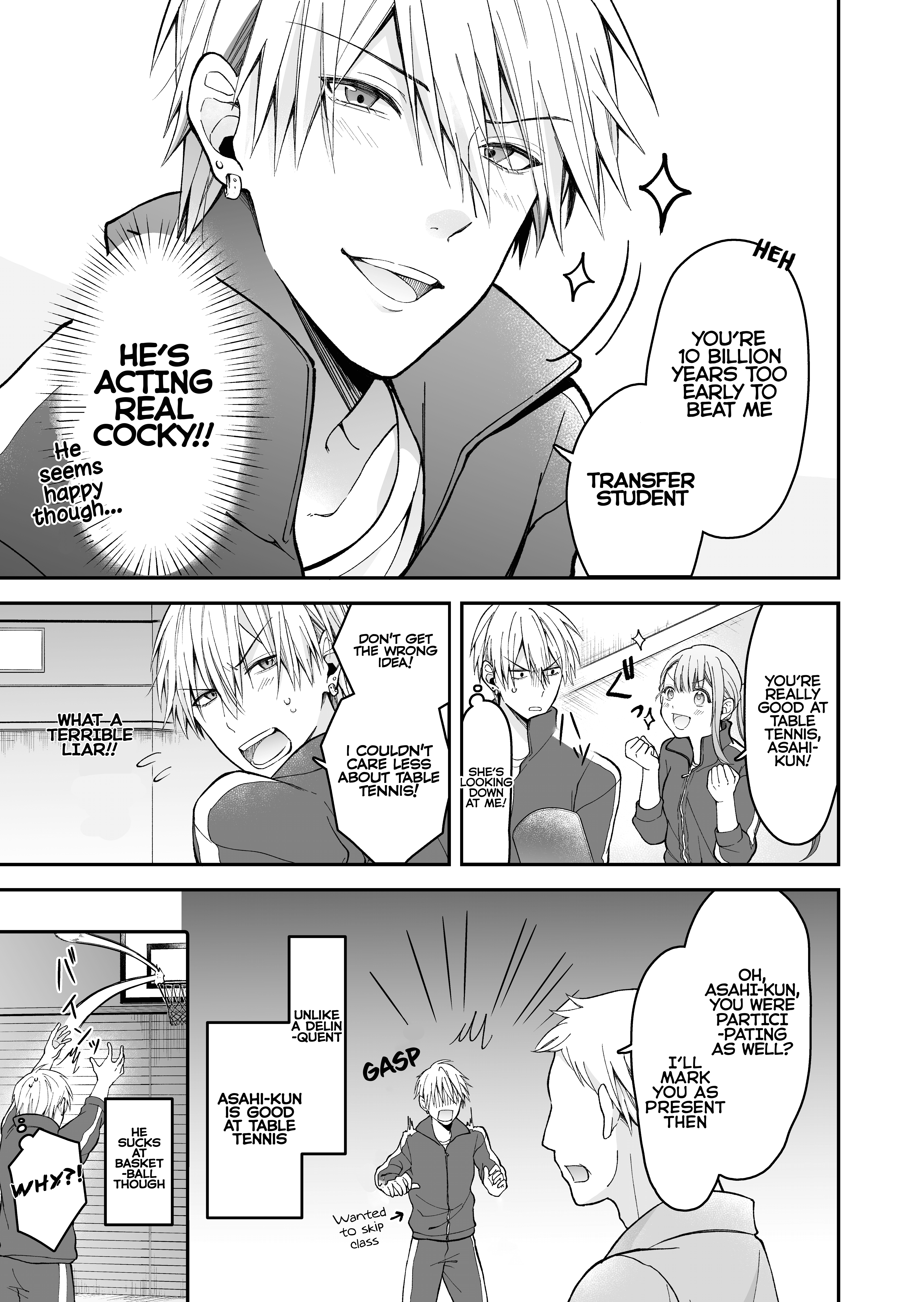 Asahi-kun is Bad At Being a Delinquent Oneshot 第21页