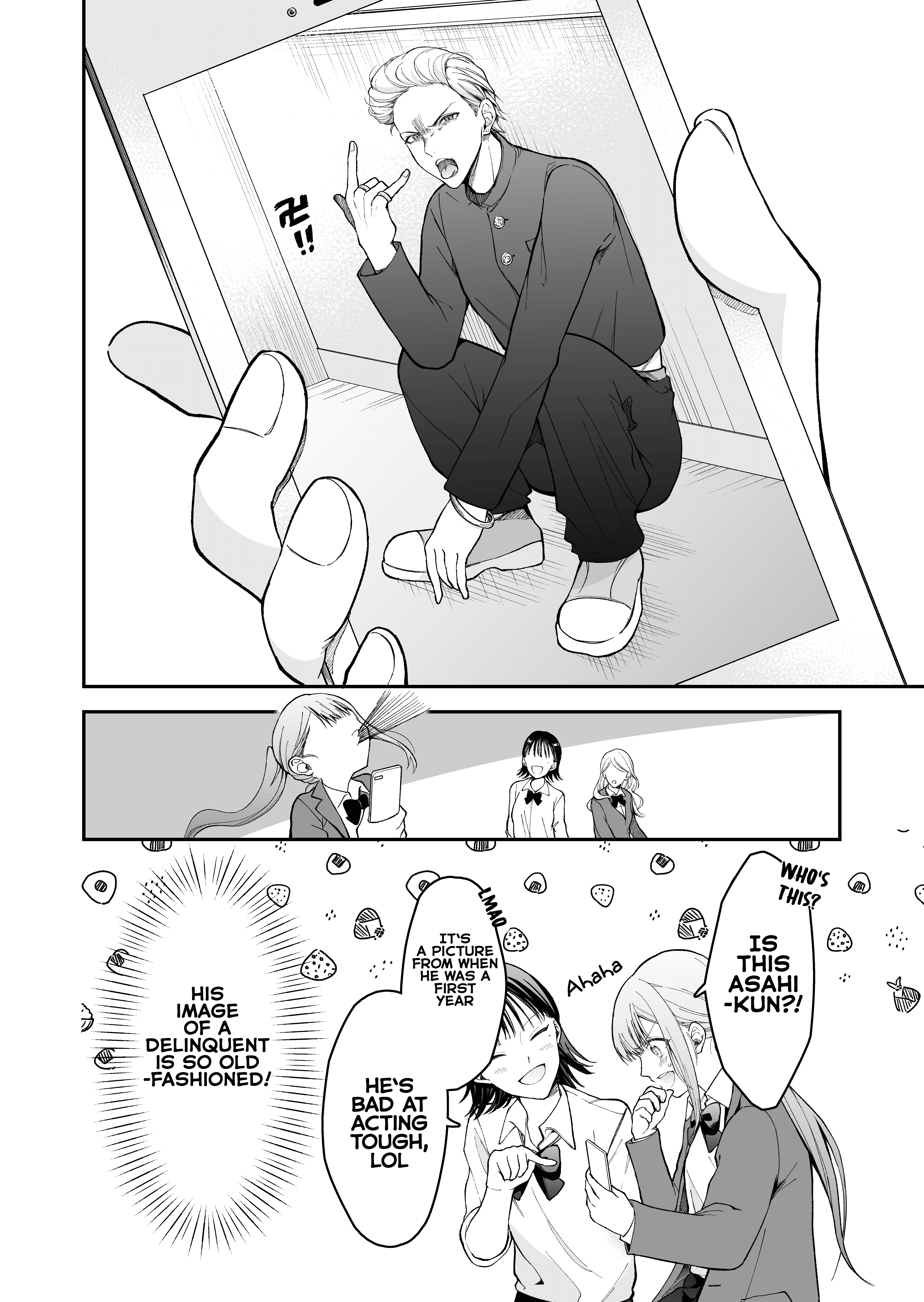 Asahi-kun is Bad At Being a Delinquent Oneshot 第10页