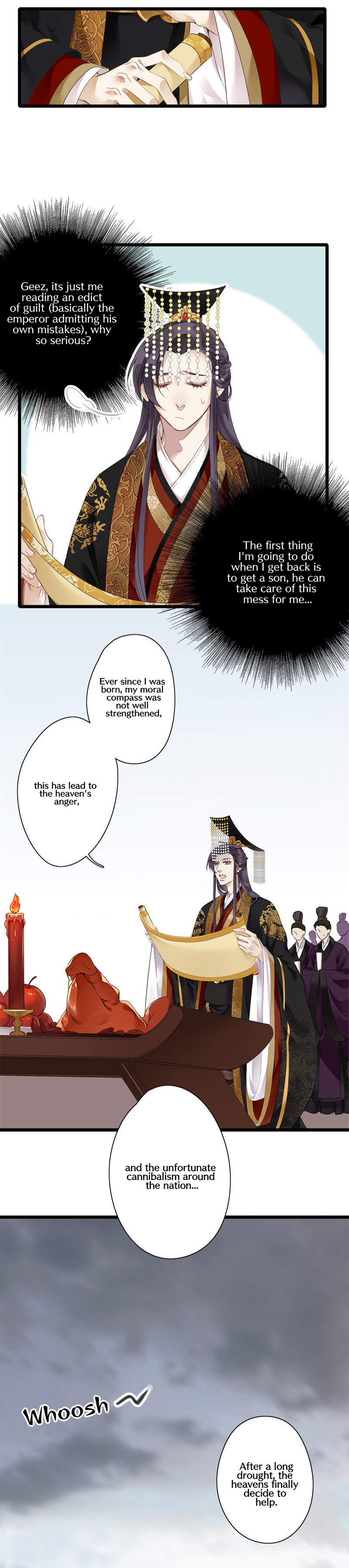 Upgrading the Frivolous Emperor Who said the main character won't die? 第9页