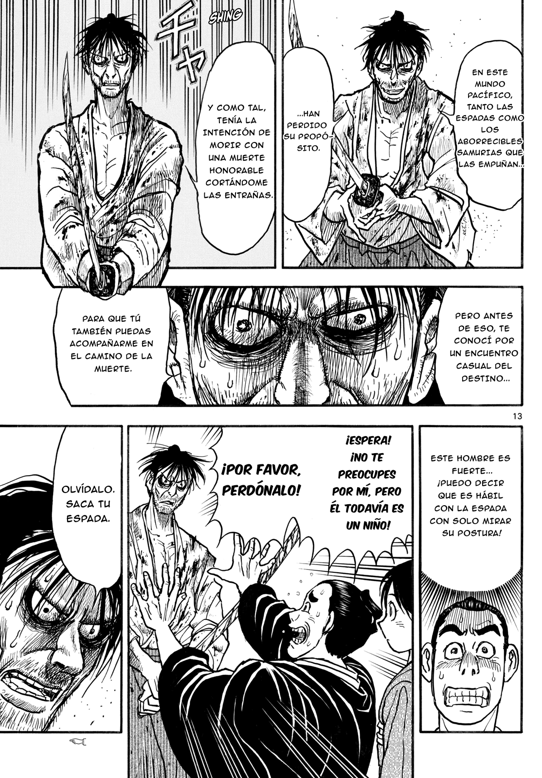Silver Mountain Prólogo - El niño secuestrado por el Tengu 第12页