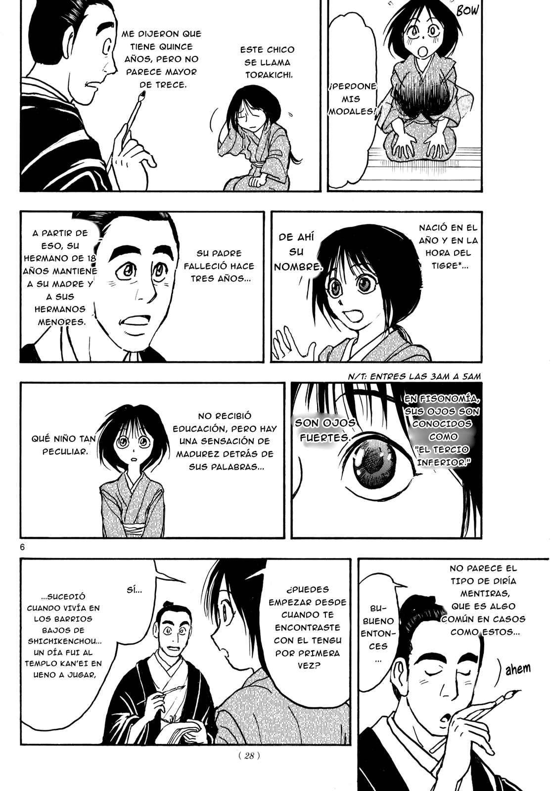 Silver Mountain Prólogo - El niño secuestrado por el Tengu 第5页