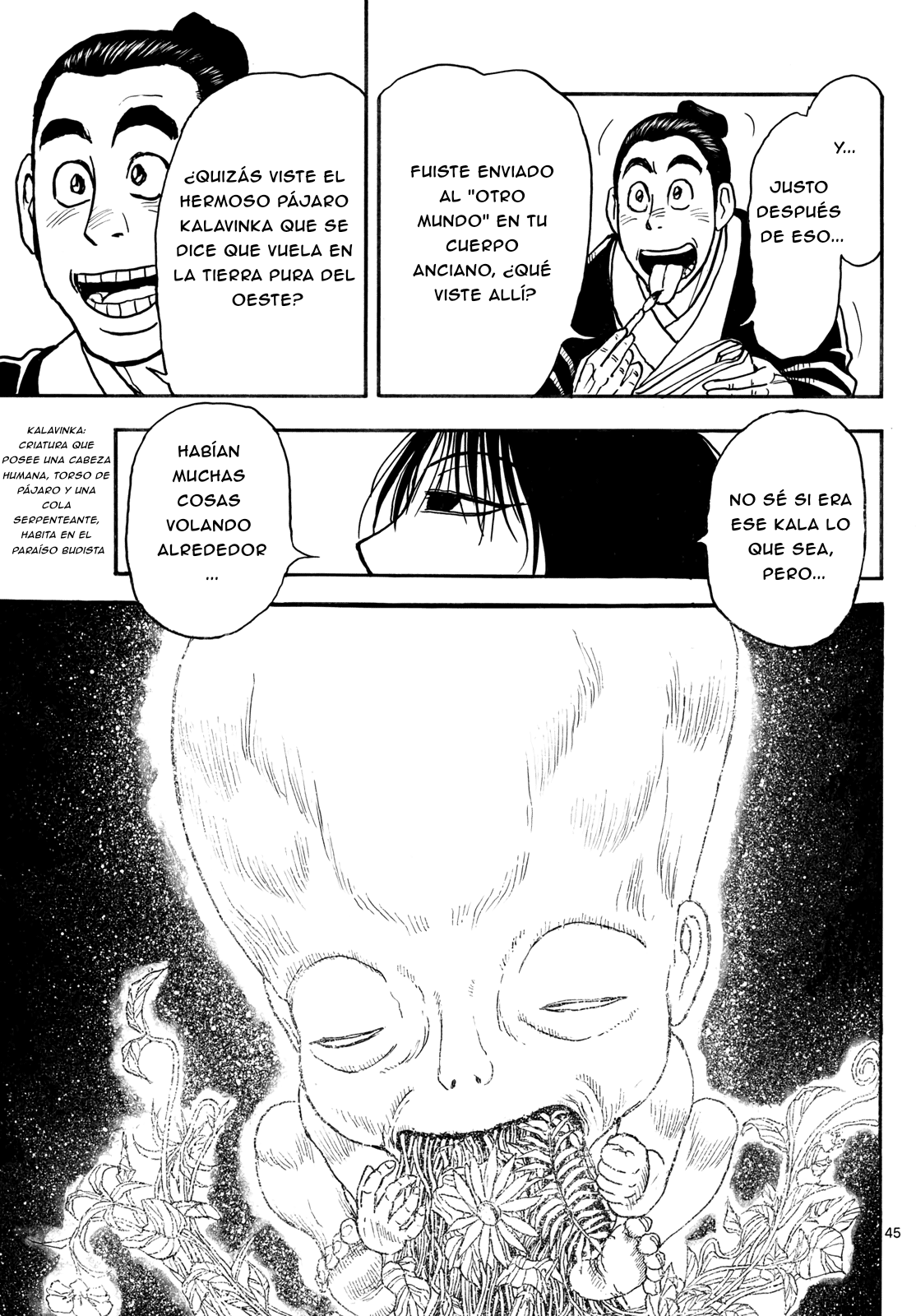 Silver Mountain Prólogo - El niño secuestrado por el Tengu 第42页