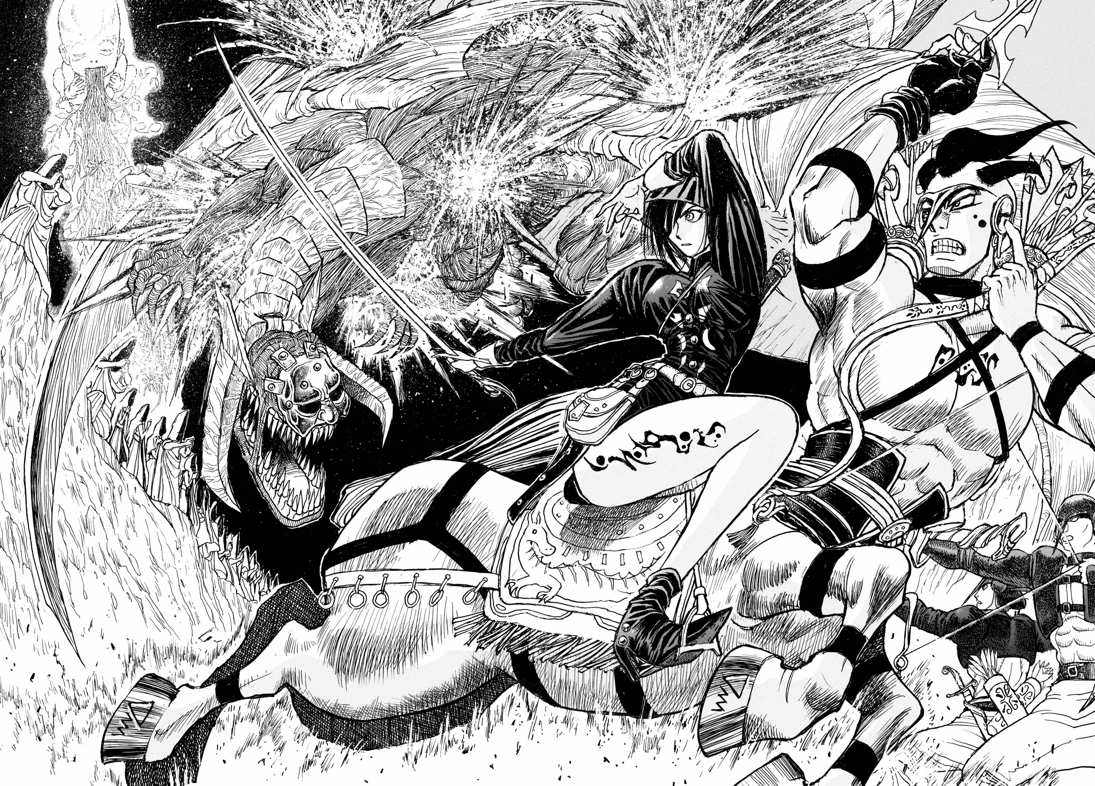 Silver Mountain Prólogo - El niño secuestrado por el Tengu 第43页