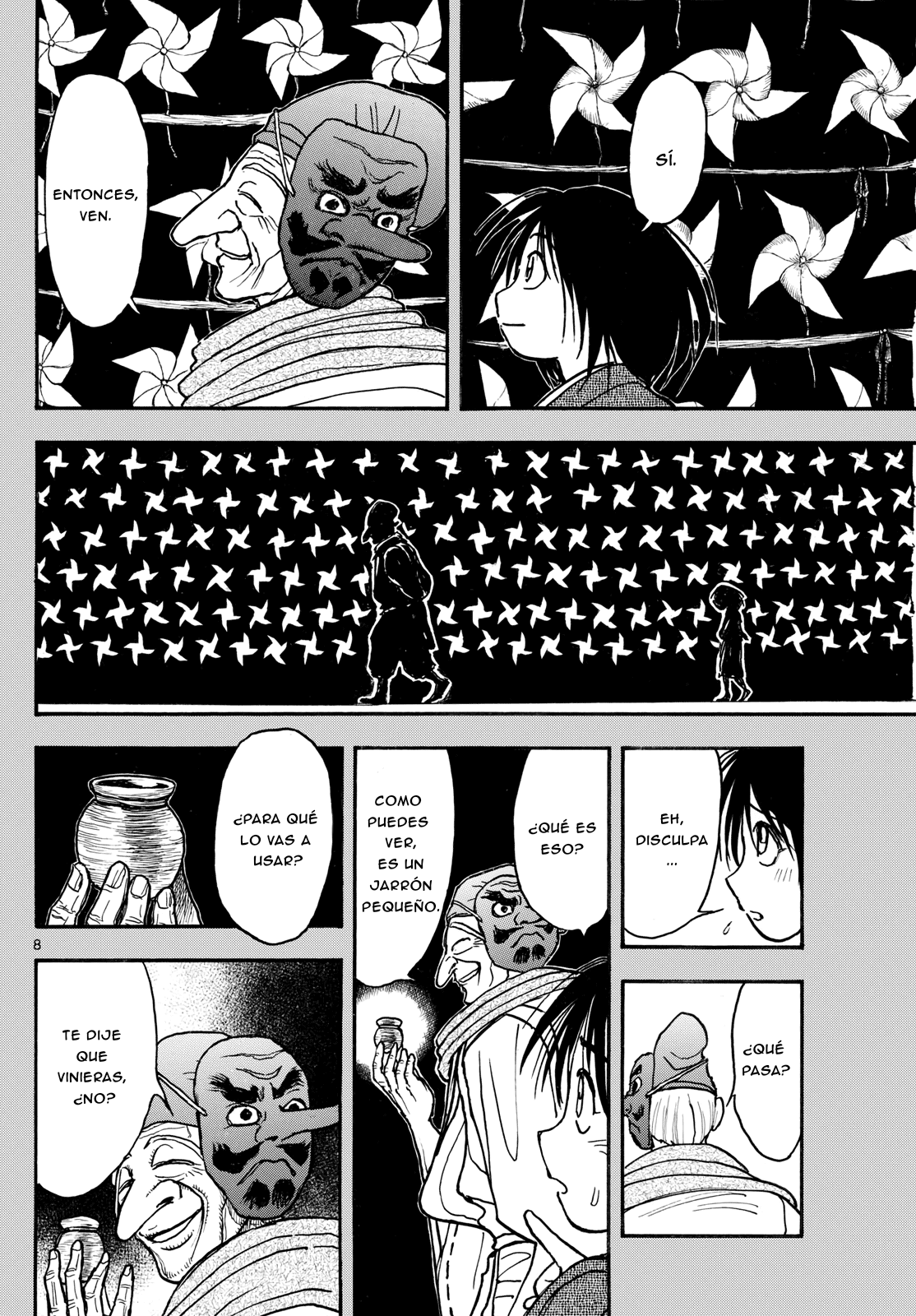 Silver Mountain Prólogo - El niño secuestrado por el Tengu 第7页