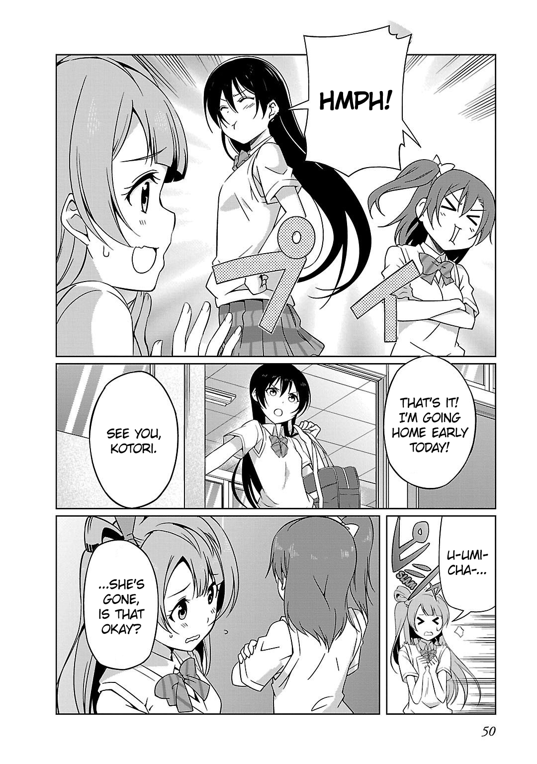 Love Live! School Idol Diary Caught in the Middle! 第8页