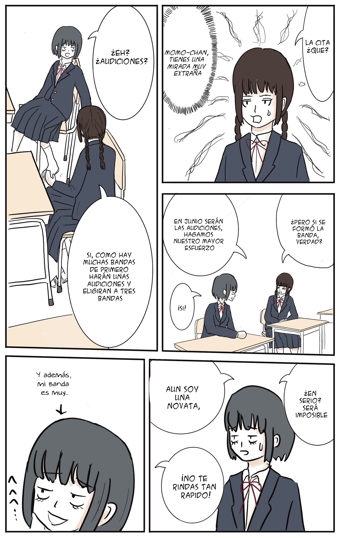 Girl Meets Rock! (Pre-Serialization) Formemos una banda 第5页