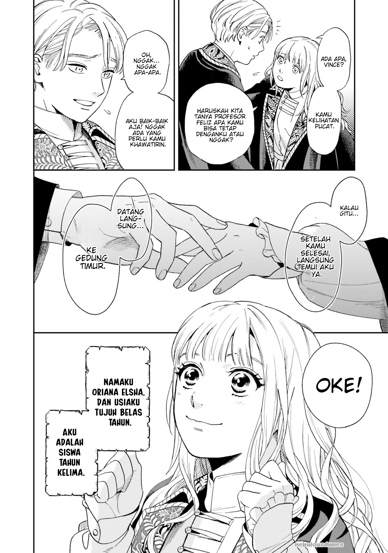 Shinimodori no Mahou Gakkou Seikatsu o, Moto Koibito to Prologue kara (※Tadashi Koukando wa Zero) Upacara Masuk Sekolah Keduaku 第15页
