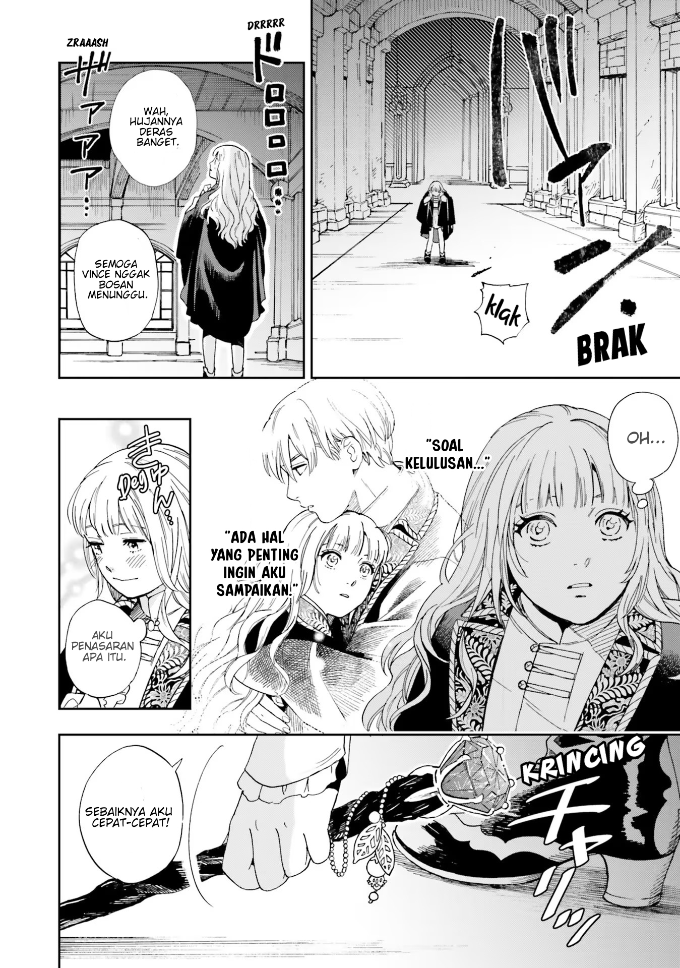 Shinimodori no Mahou Gakkou Seikatsu o, Moto Koibito to Prologue kara (※Tadashi Koukando wa Zero) Upacara Masuk Sekolah Keduaku 第17页
