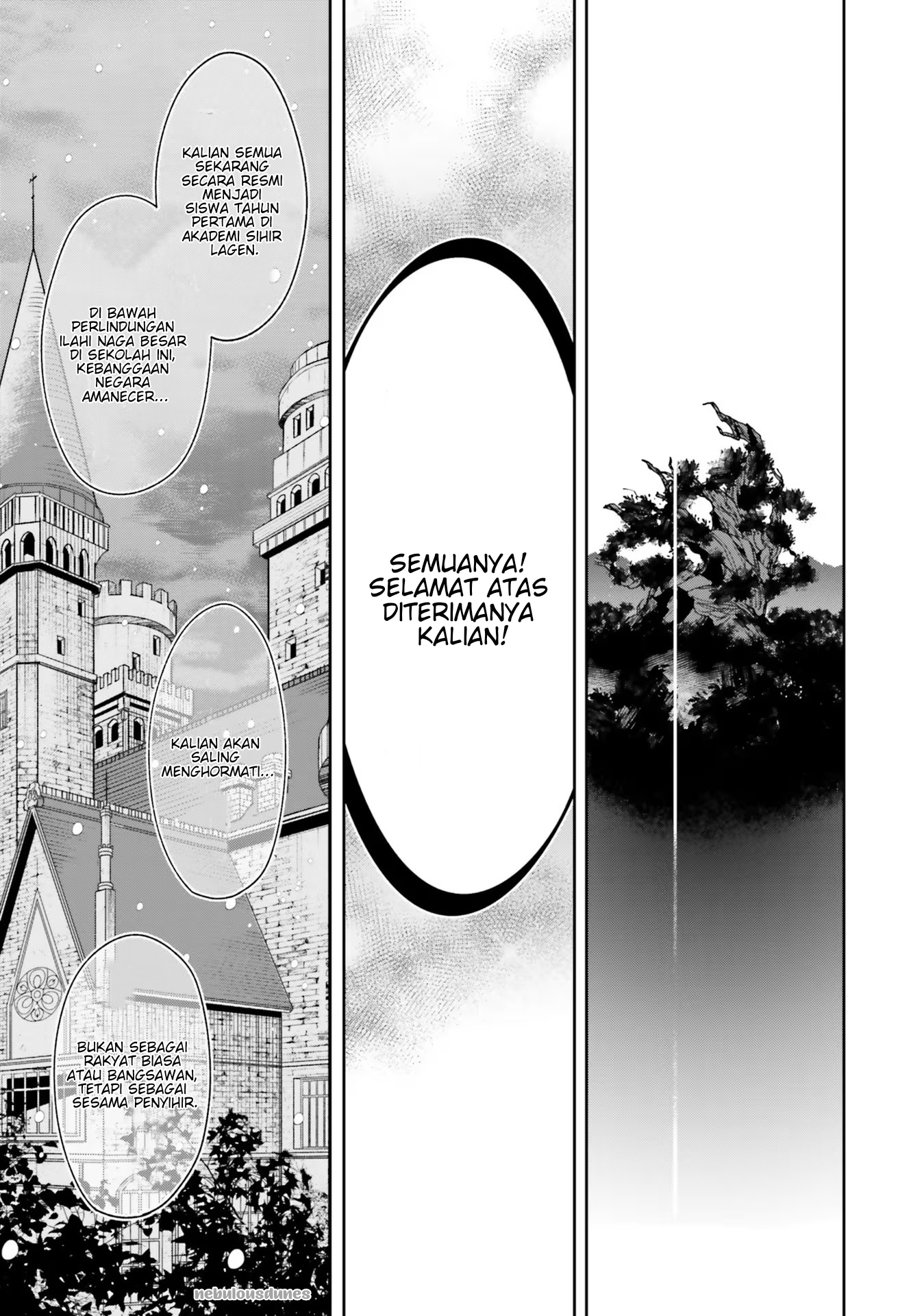 Shinimodori no Mahou Gakkou Seikatsu o, Moto Koibito to Prologue kara (※Tadashi Koukando wa Zero) Upacara Masuk Sekolah Keduaku 第24页