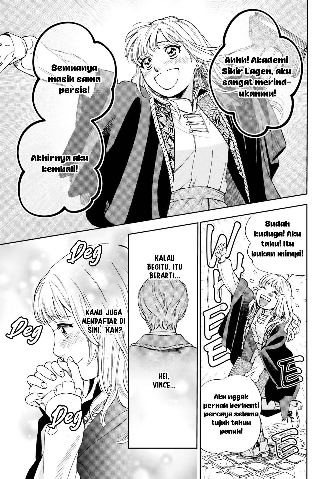 Shinimodori no Mahou Gakkou Seikatsu o, Moto Koibito to Prologue kara (※Tadashi Koukando wa Zero) Upacara Masuk Sekolah Keduaku 第26页