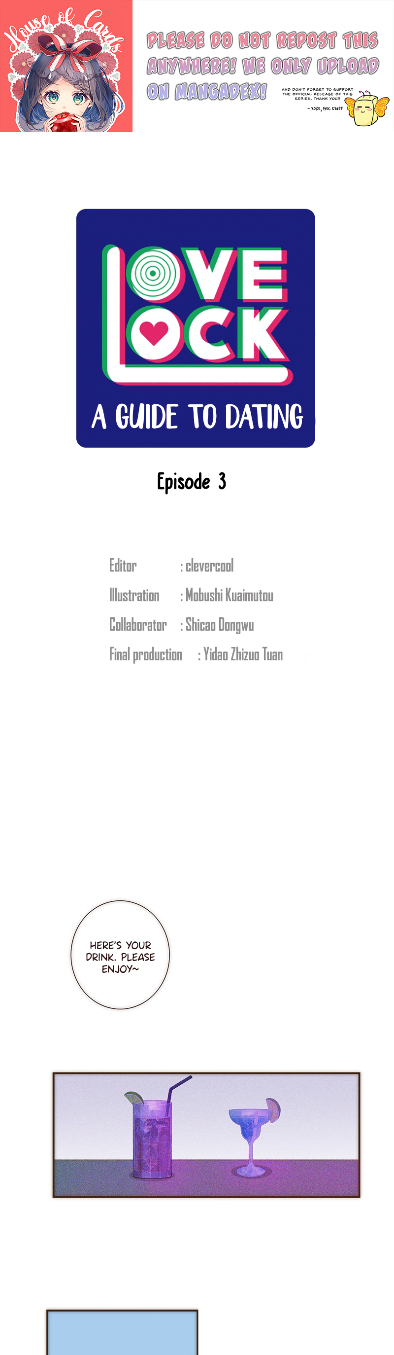 Teshu Lianren Gonglve Lock Love Vol. 1 Ch. 3 第1页