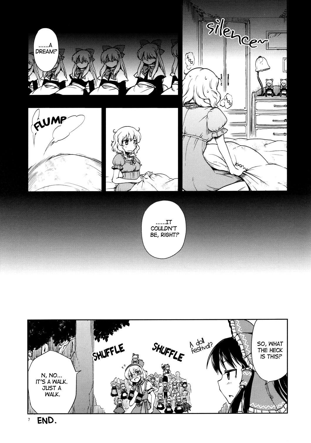 Touhou - A Strange Dance Gathering (Doujinshi) 第7页