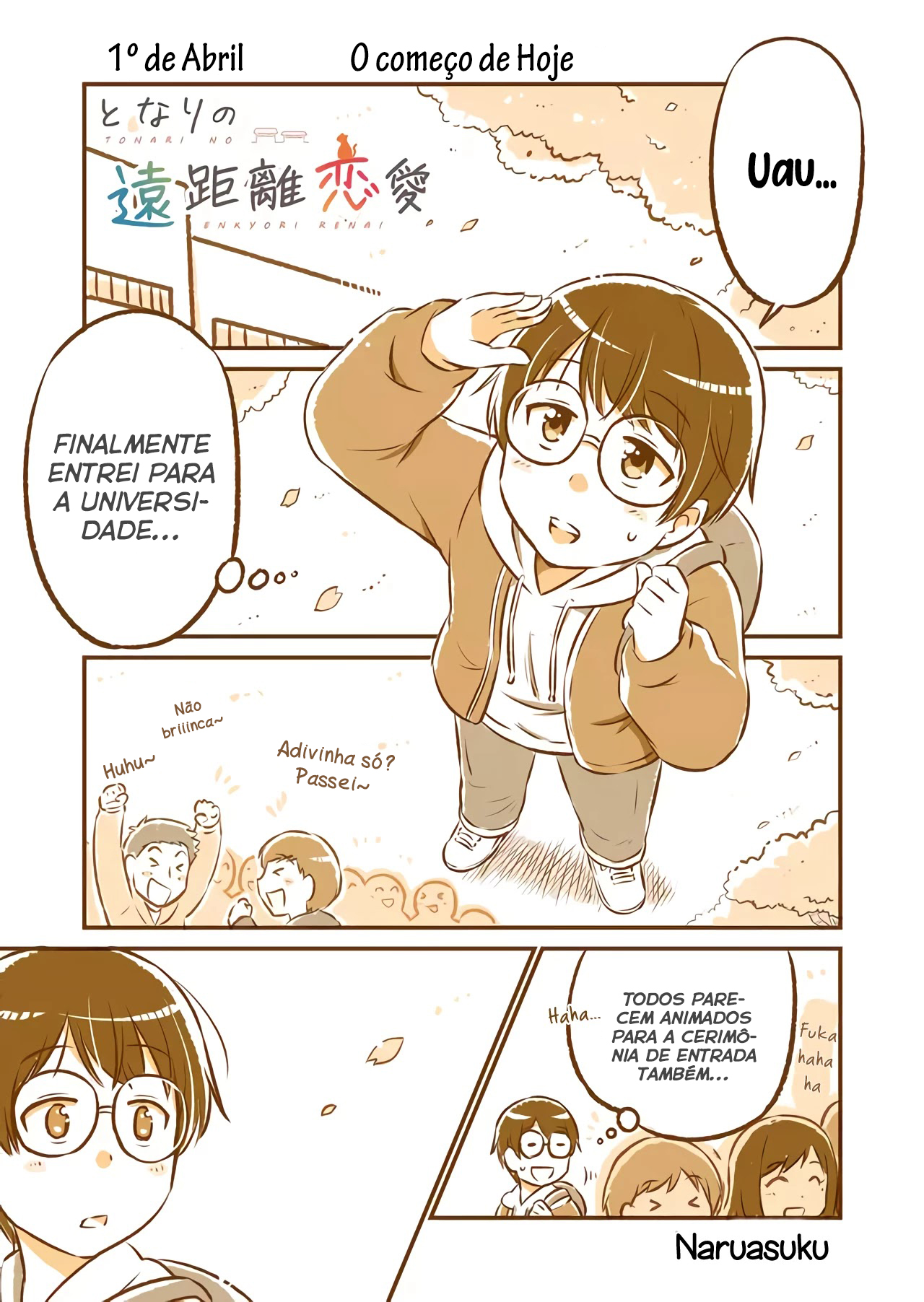 A long-distance relationship next door O começo de Hoje 第2页