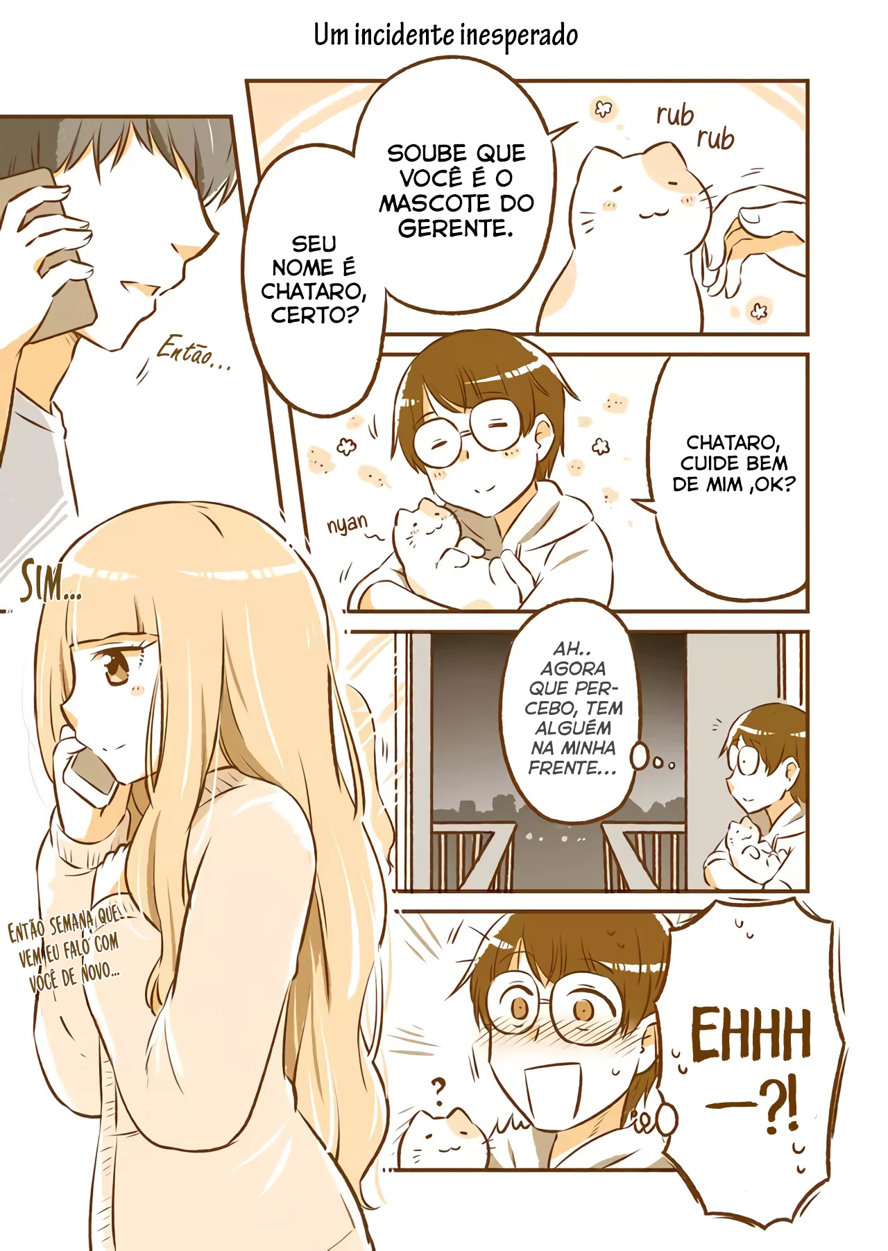 A long-distance relationship next door O começo de Hoje 第12页