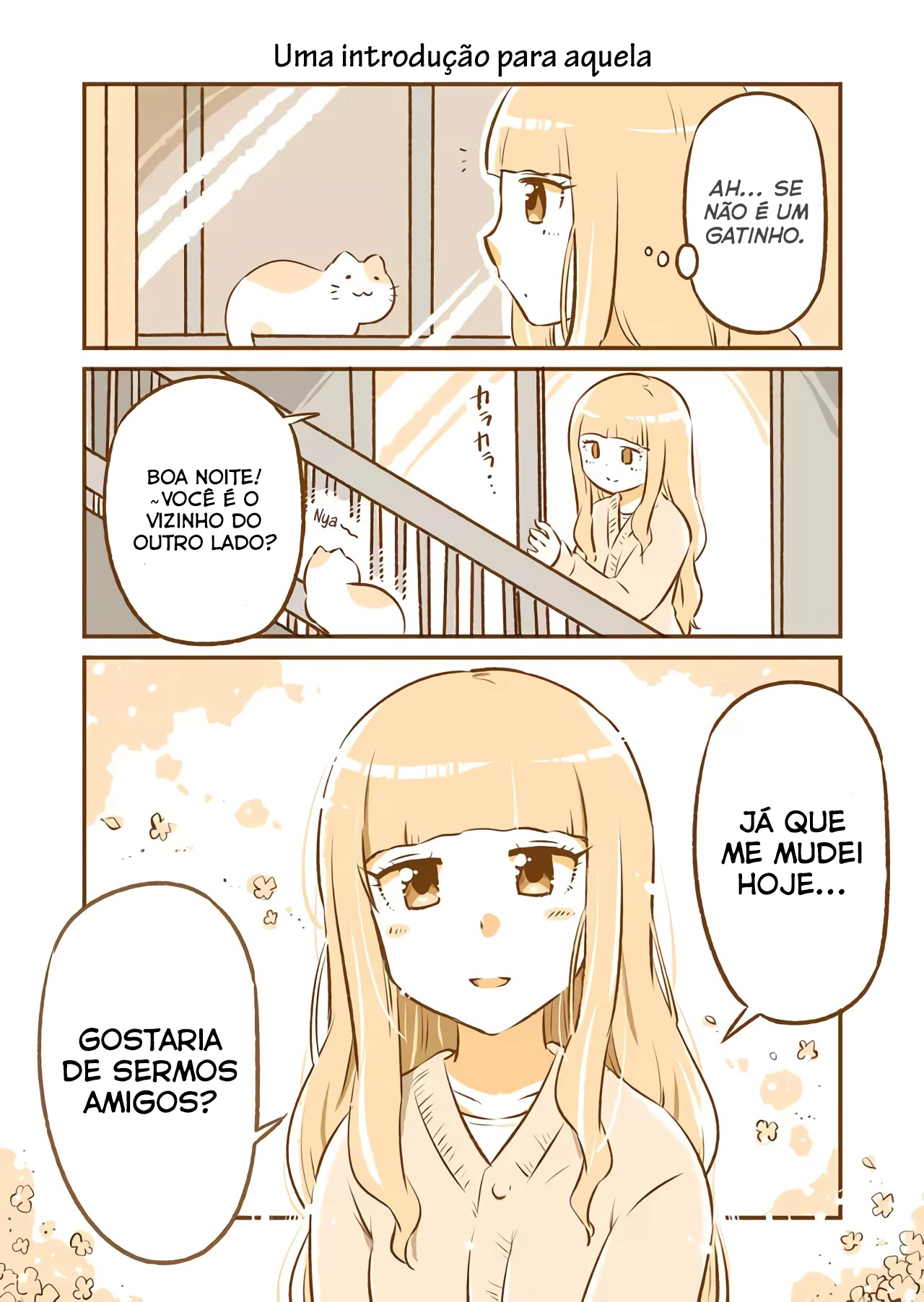 A long-distance relationship next door O começo de Hoje 第14页
