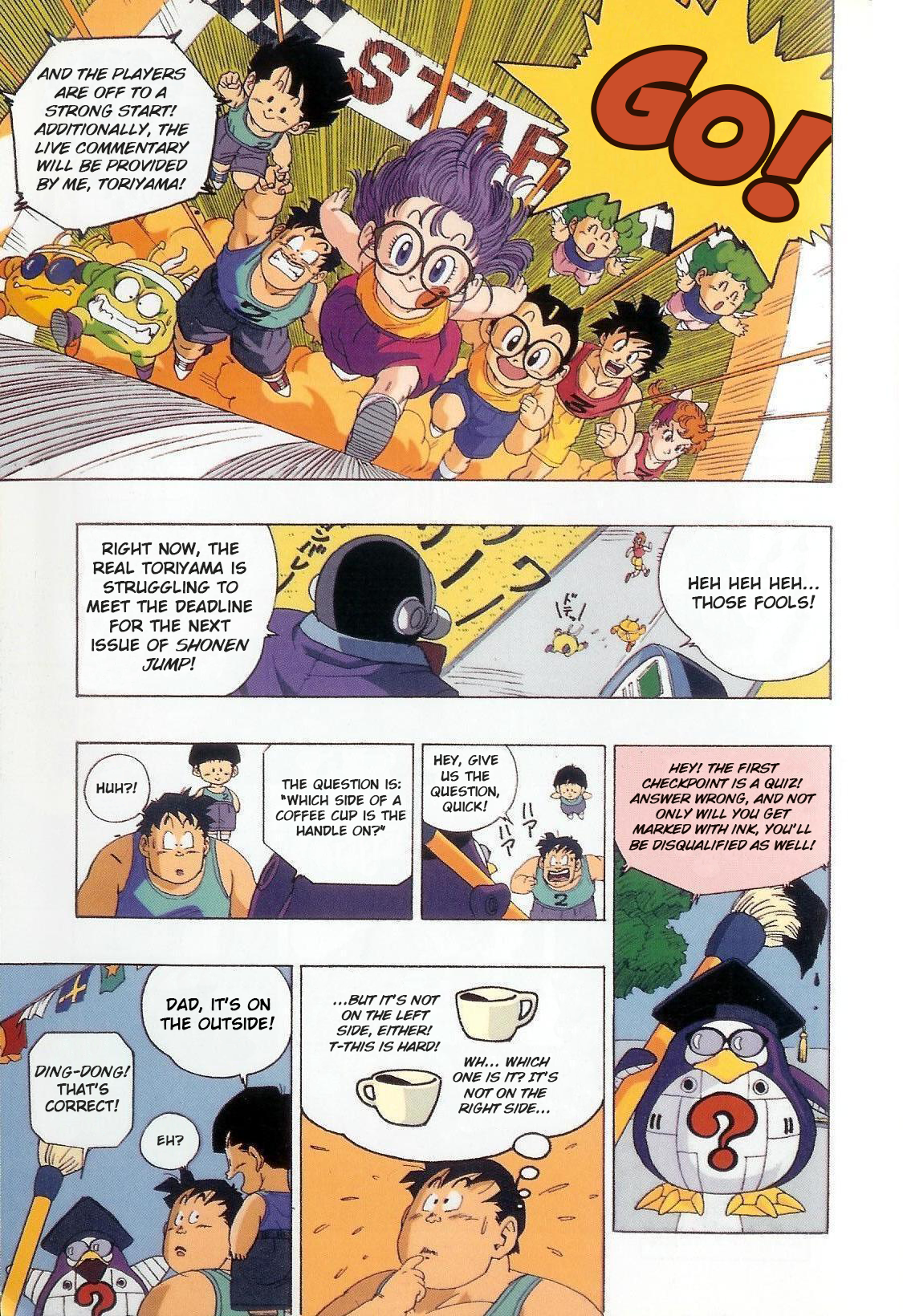 The Brief Return of Dr. Slump Penguin Village Great Crossing Ultra Quiz 第5页