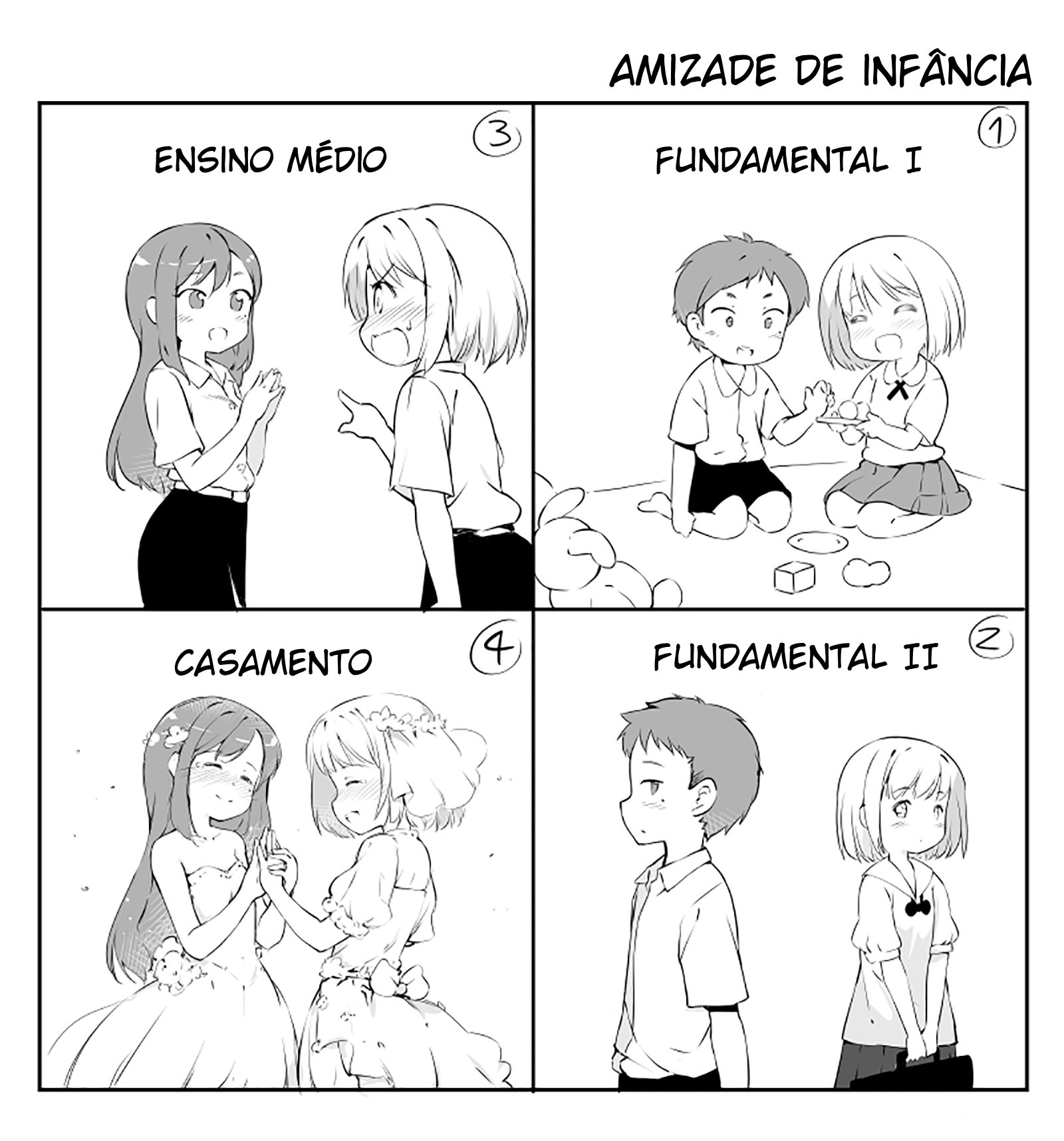 Lesbian (?) Childhood Friends 第4页