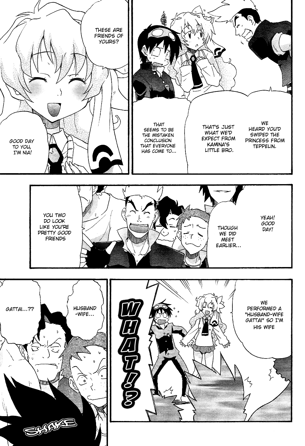 Tengen Toppa Gurren Lagann - The Gurren High School Version Good Day, I'm His Wife 第15页