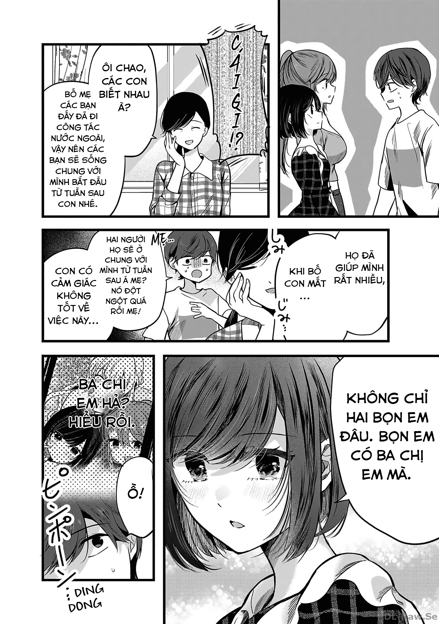 Kimi ni Koisuru Sanshimai Bắt đầu cuộc sống chung đầy cảm xúc với ba chị em influencer!? 第37页