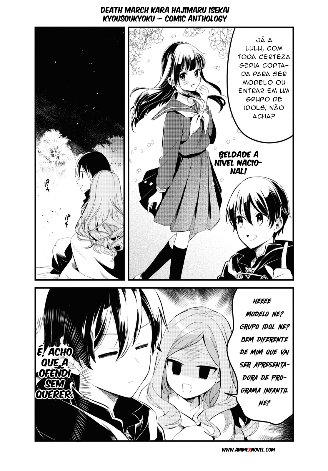 Death Marching to the Parallel World Rhapsody Anthology [Tsumumi] 第7页