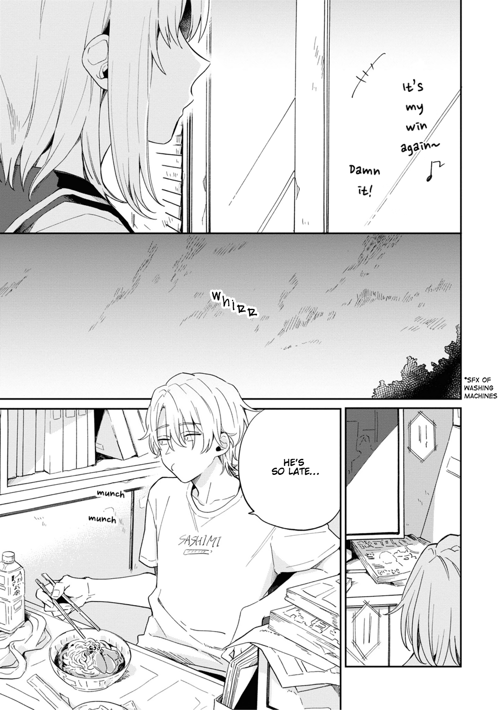 Minato Shouji Coin Laundry Then, tell me, do you like or hate me? 第4页