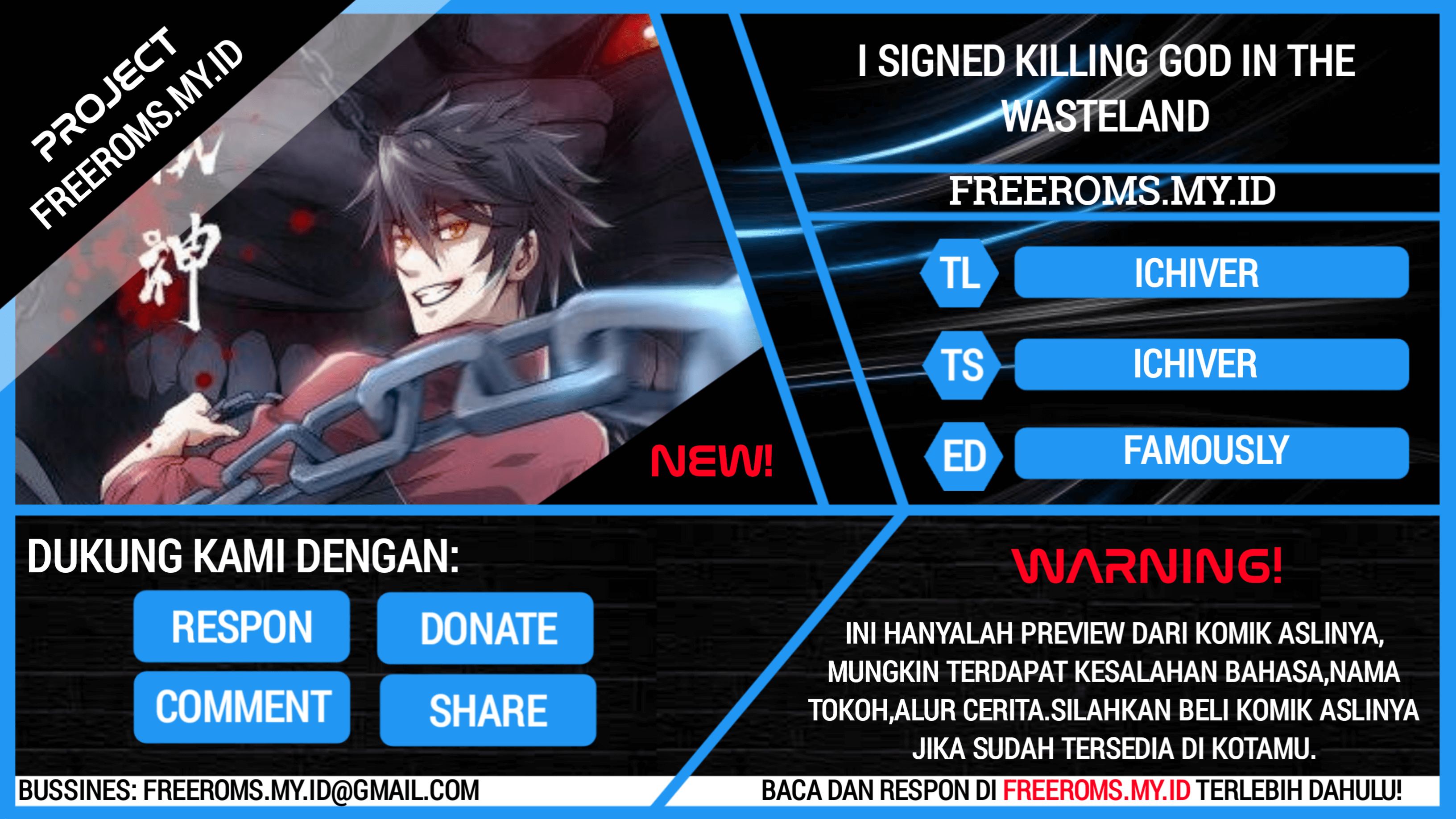 I Signed Killing God in the Wasteland Ch. 2 第1页