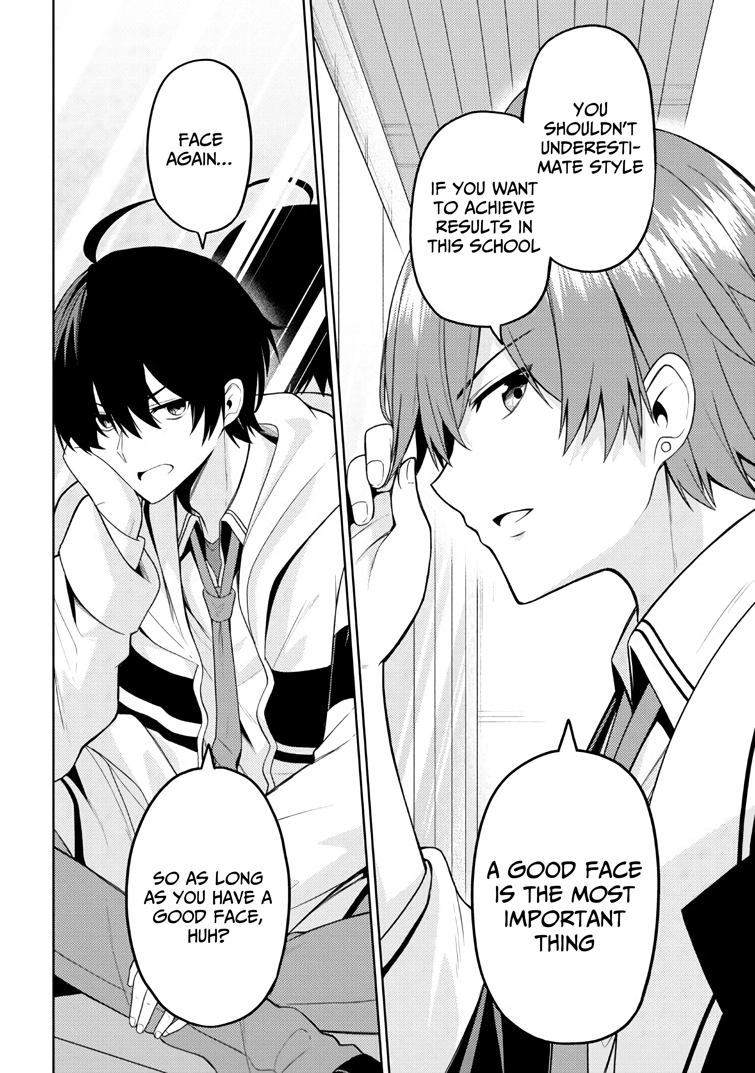 Kao sae Yokereba Ii Kyoushitsu Vol. 1 Ch. 2.2 第17页