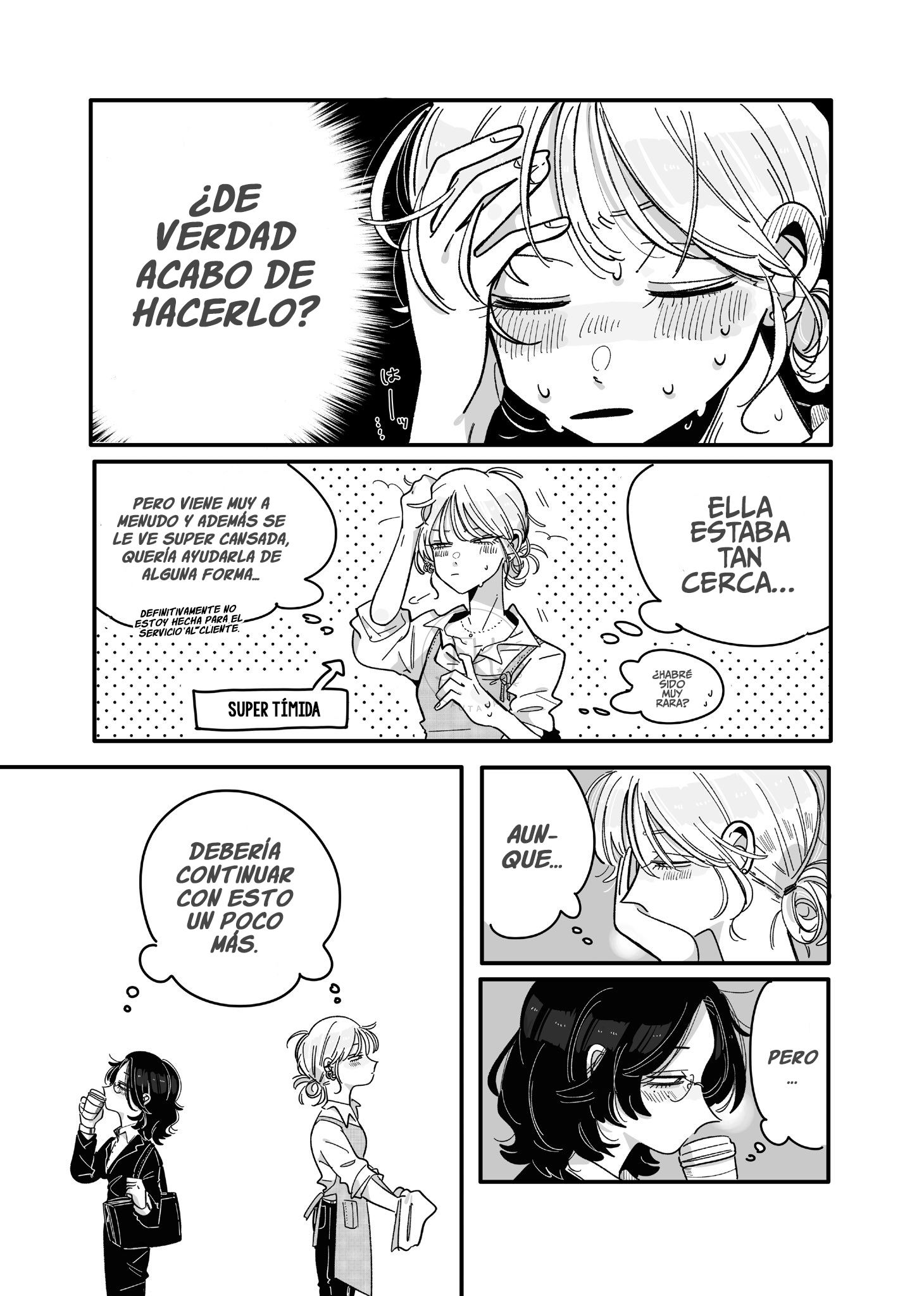 The Overworked Office Lady's Café Crush 第5页