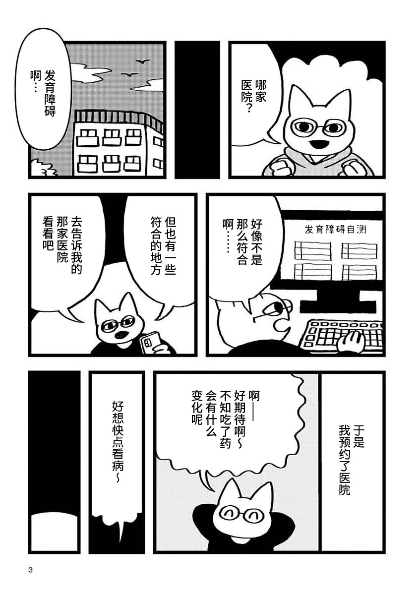 I thought it was a developmental disorder, It was part of schizophrenia. 第4页