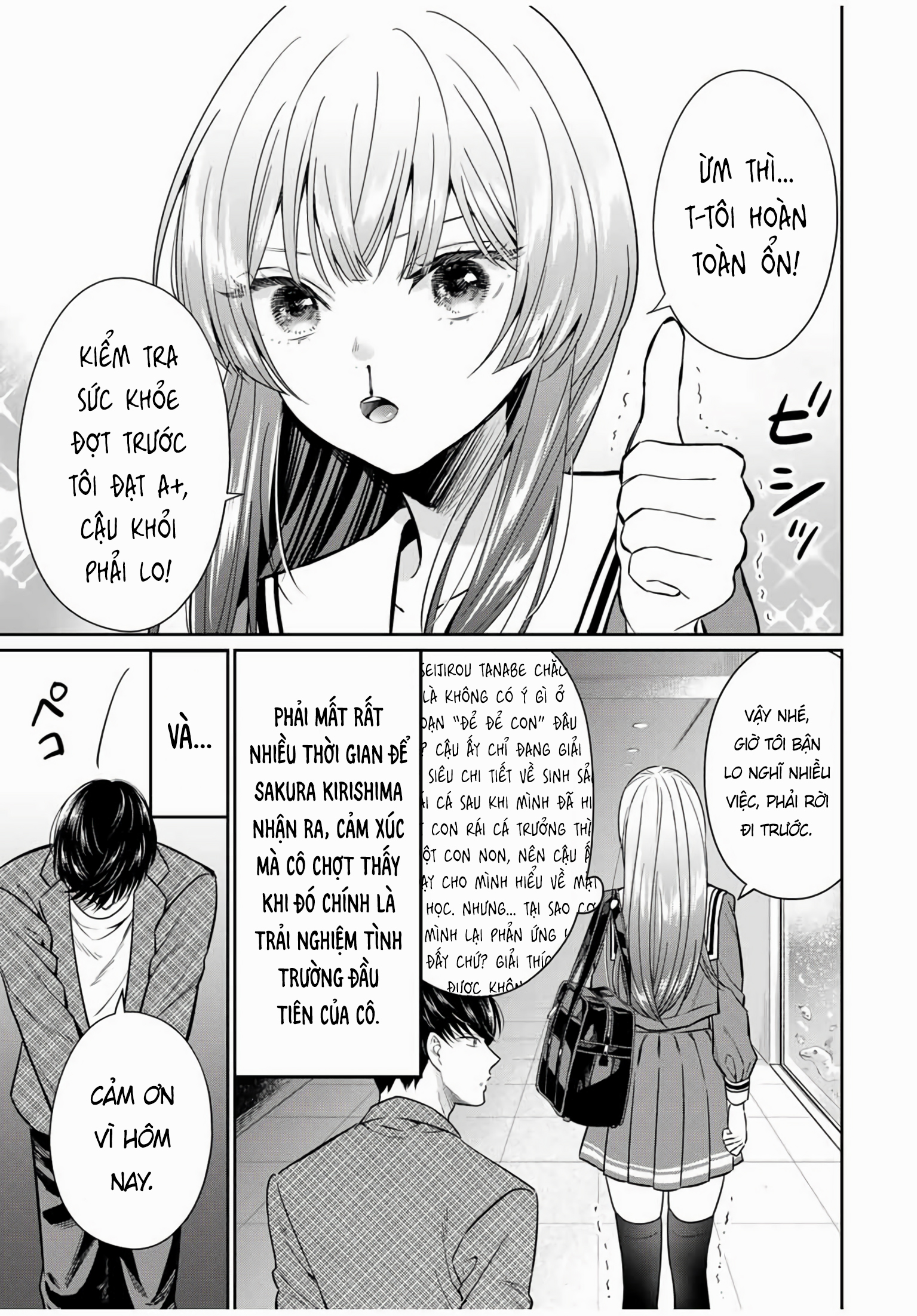 Seibutsu-bu no Tanabe-kun Cảm xúc của hội trưởng Kirishima 第38页